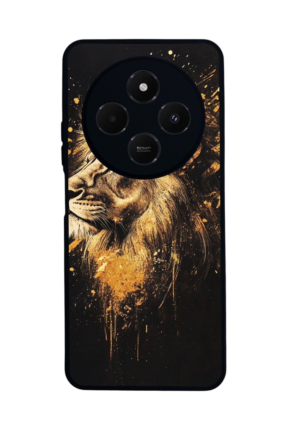 BGAKSESUAR Xiaomi Redmi 14C Mat Uyumlu Siyah Kılıf – Yumuşak Silikon, Koruyucu, Şok Emici Kapak