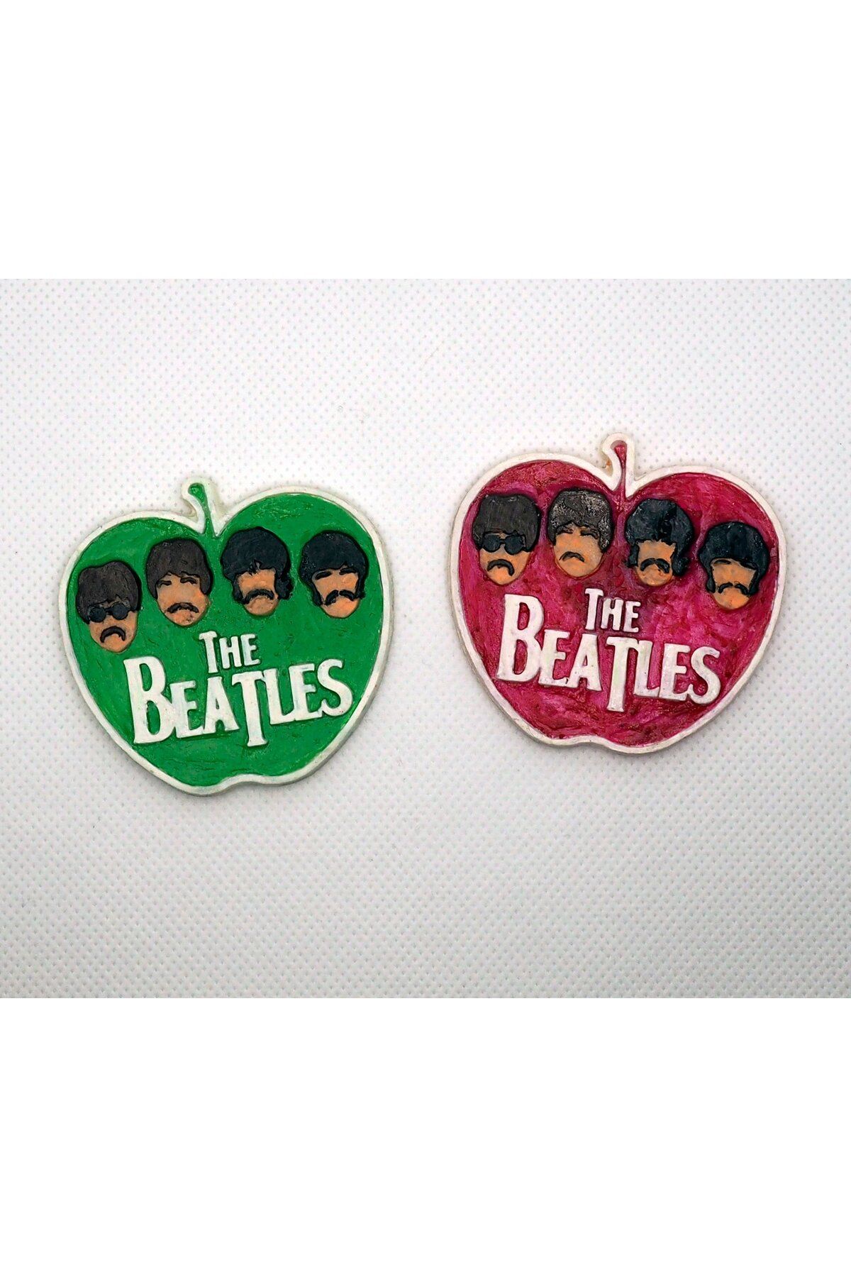 talaşoğlu Beatles Apple Bicolor Mıknatıs (2 Adet)
