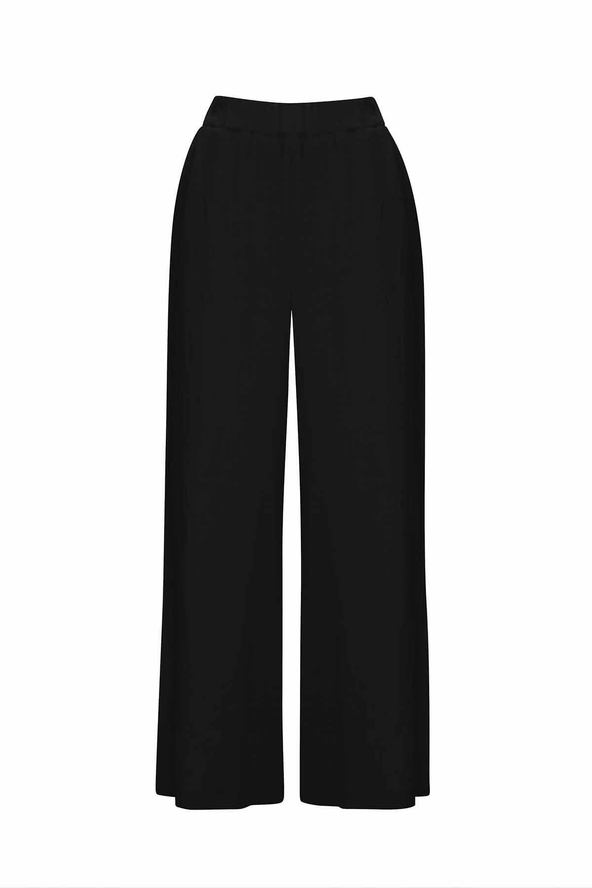 MISS DALIDA T25Y-7026 MISSDALIDA BELİ LAS. BOL PAÇA CUPRO PANTOLON
