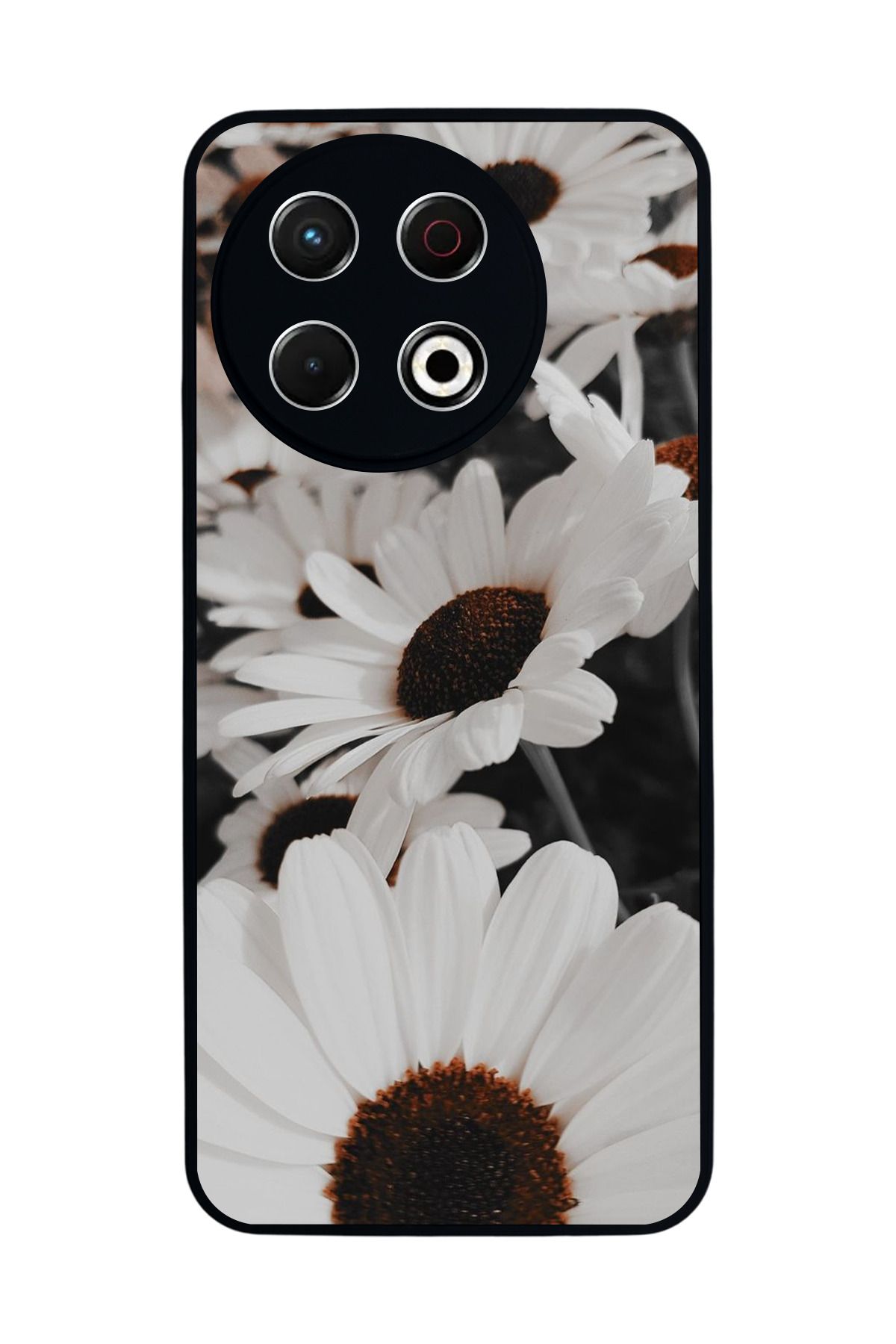 TECNO Spark 30 Pro Mat Siyah Kılıf – Yumuşak Silikon, Koruyucu, Şok Emici Kapak