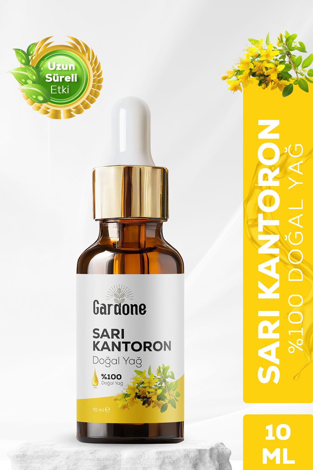 Gardone Sarı Kantaron Yağı Soğuk Sıkım %100 Saf ve Doğal St. John's Wort 10ml