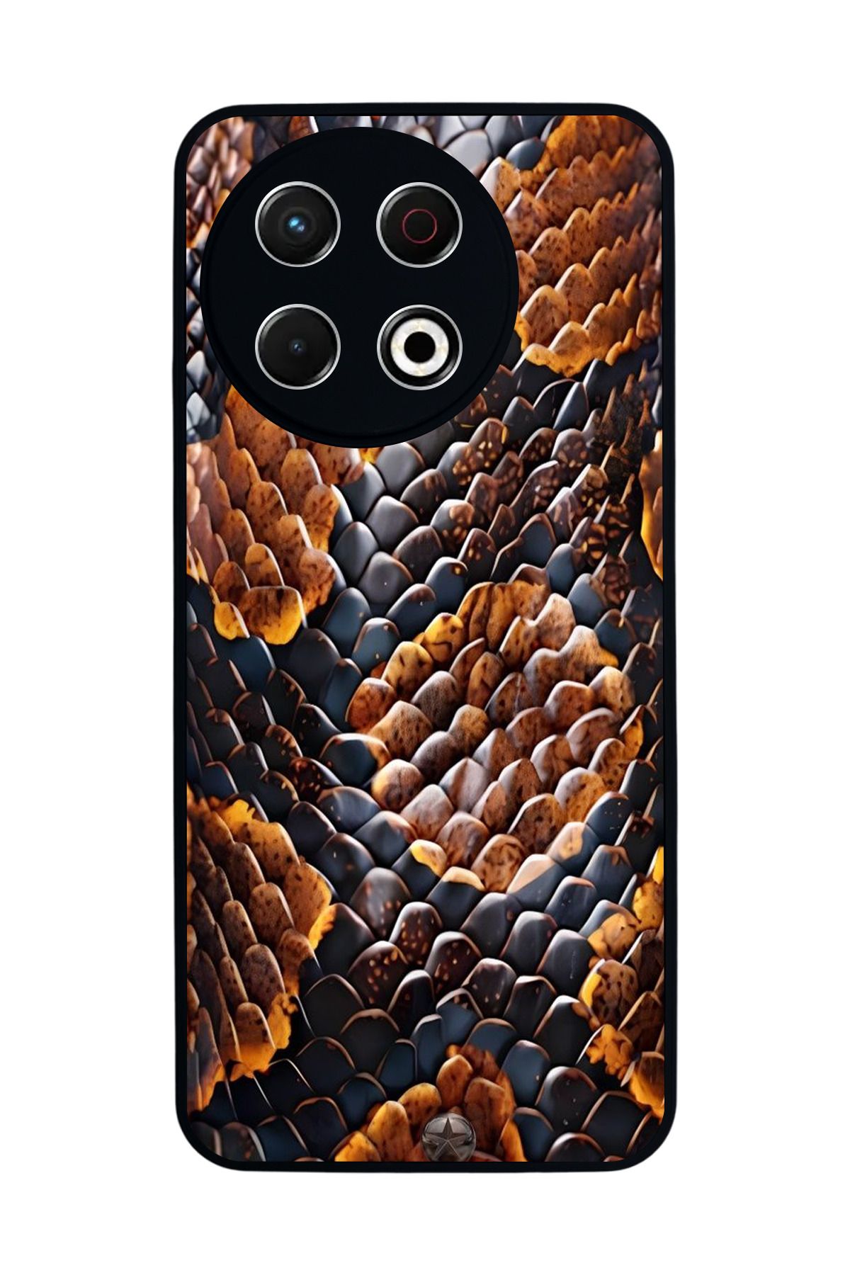 TECNO Spark 30 Pro Mat Siyah Kılıf – Yumuşak Silikon, Koruyucu, Şok Emici Kapak
