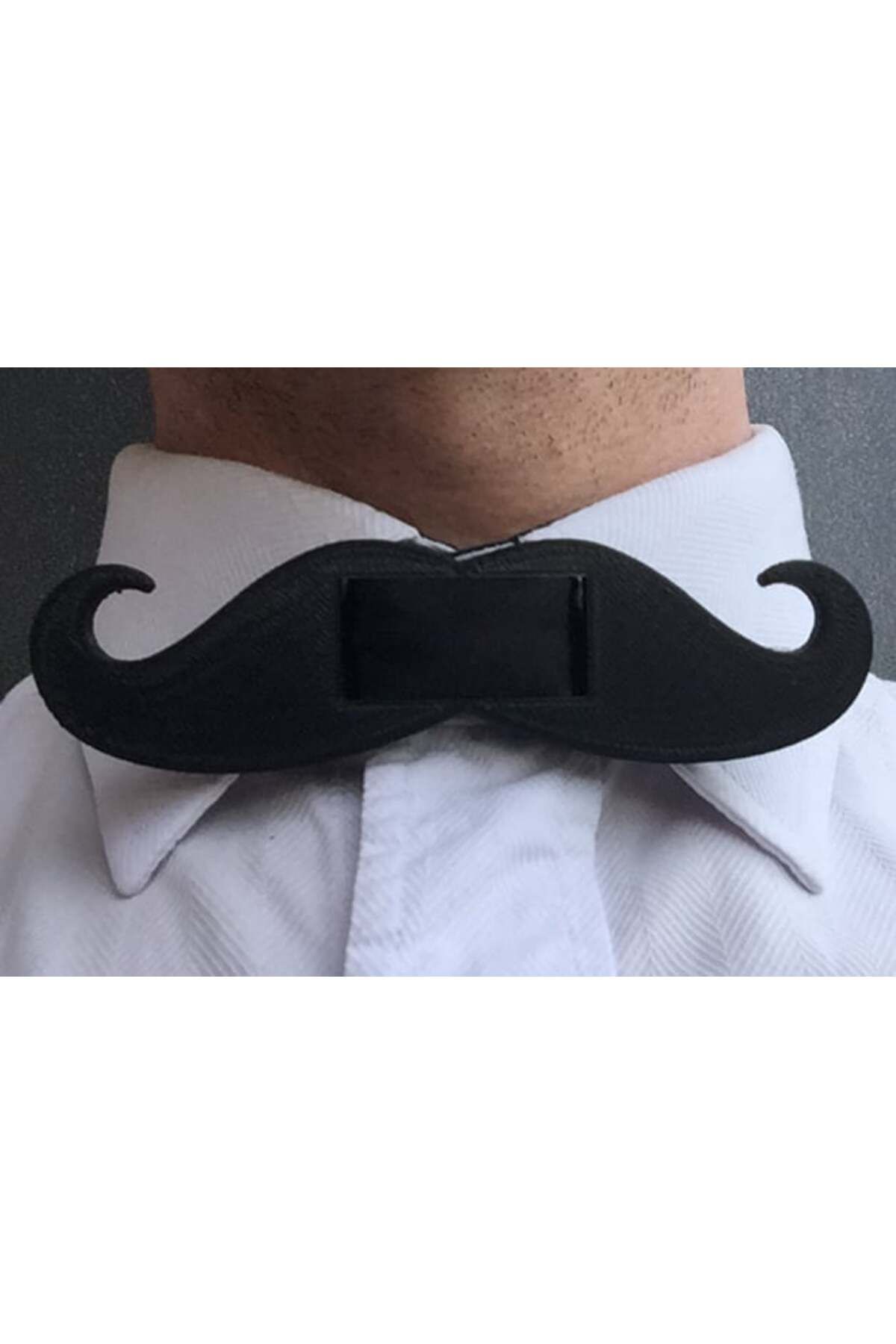 Lucest Bıyıklı Papyon (Plastik Aparattır!!!)