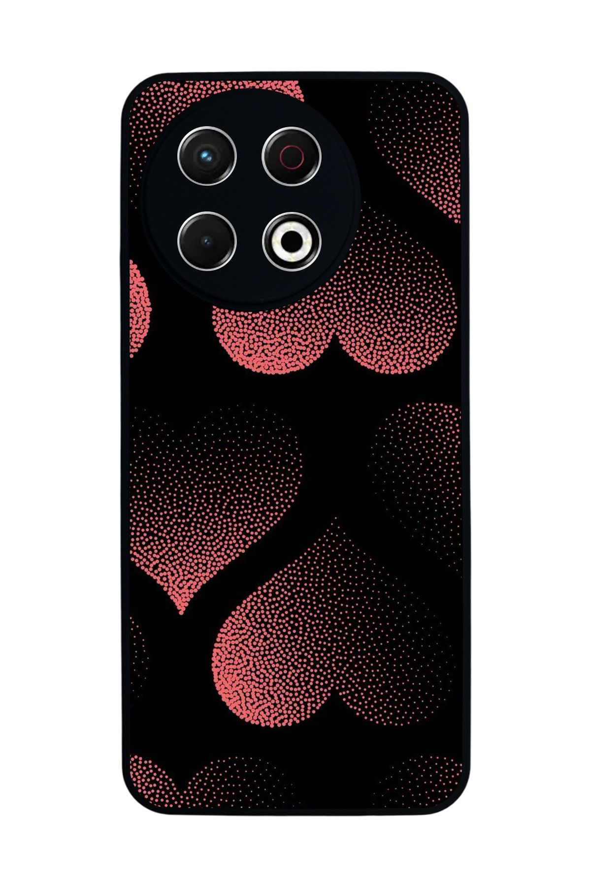 TECNO Spark 30 Pro Mat Siyah Kılıf – Yumuşak Silikon, Koruyucu, Şok Emici Kapak
