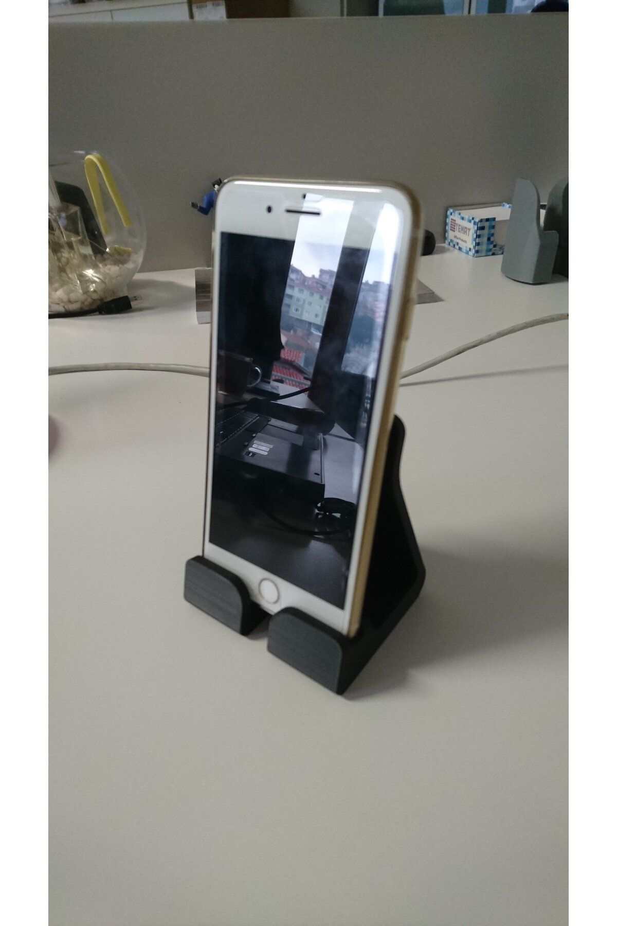 Lucest Iphone 7 Plus Stand-Metin düzenlenebilir (Plastik Aparattır!!!)