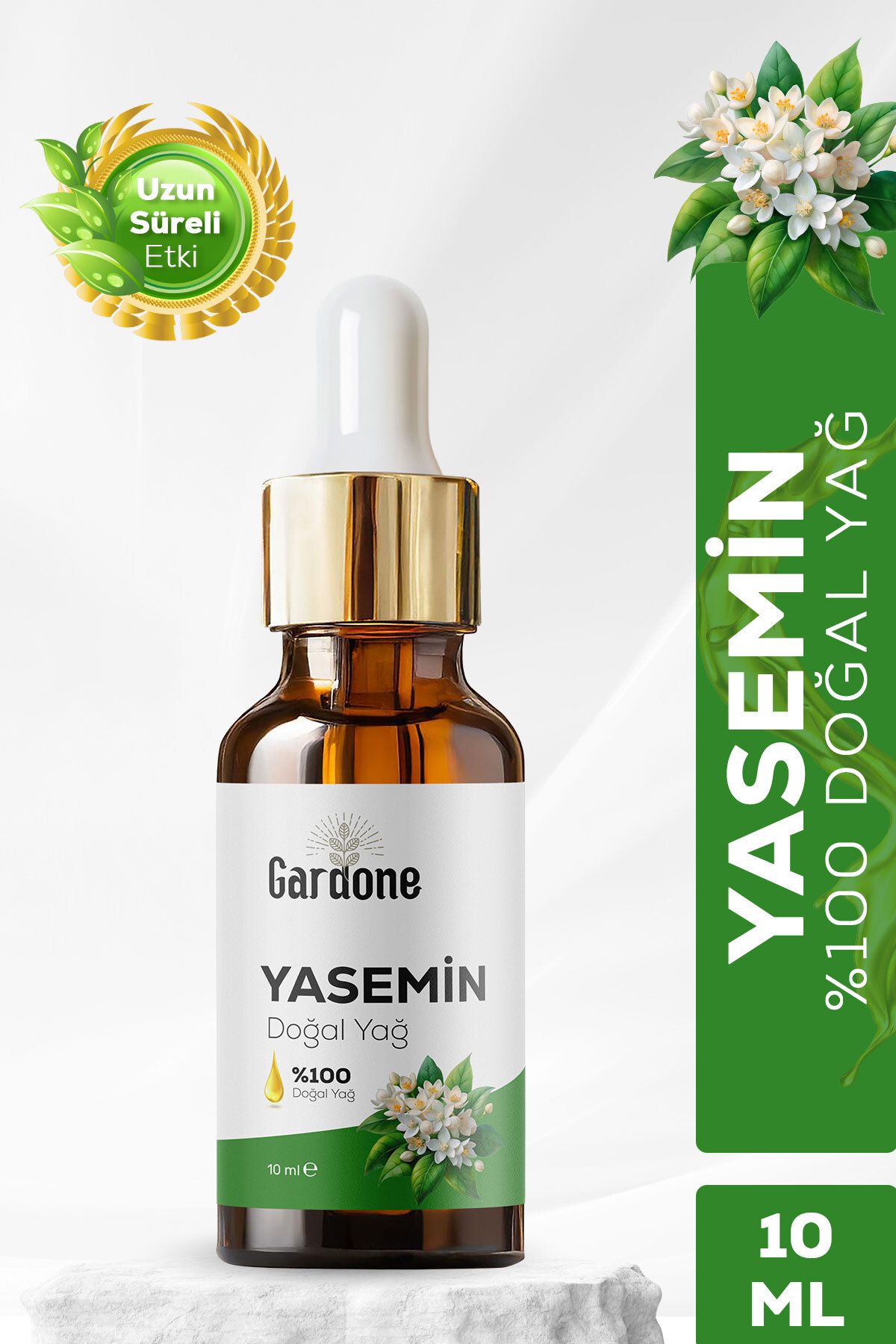 Gardone Yasemin Yağı Soğuk Sıkım %100 Saf ve Doğal Jasmine 10ml