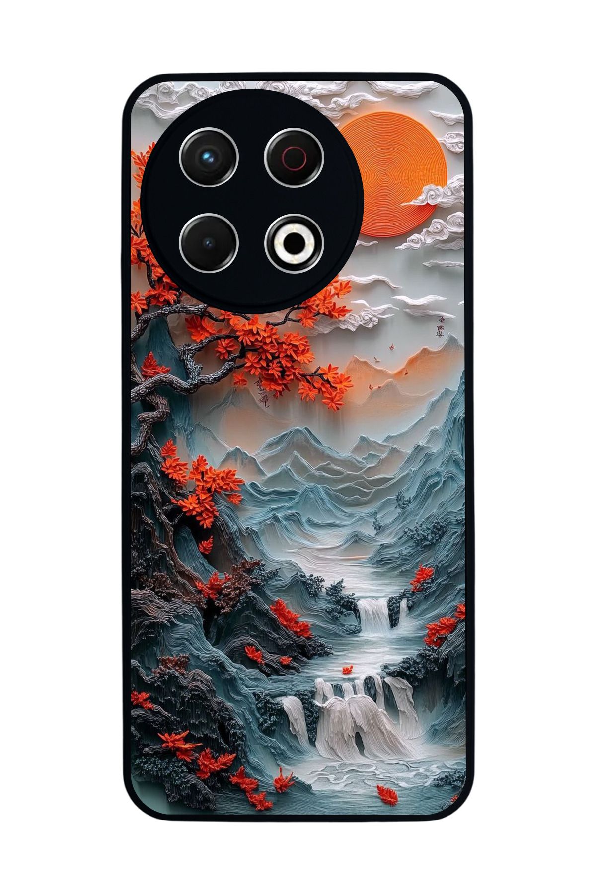 TECNO Spark 30 Pro Mat Siyah Kılıf – Yumuşak Silikon, Koruyucu, Şok Emici Kapak