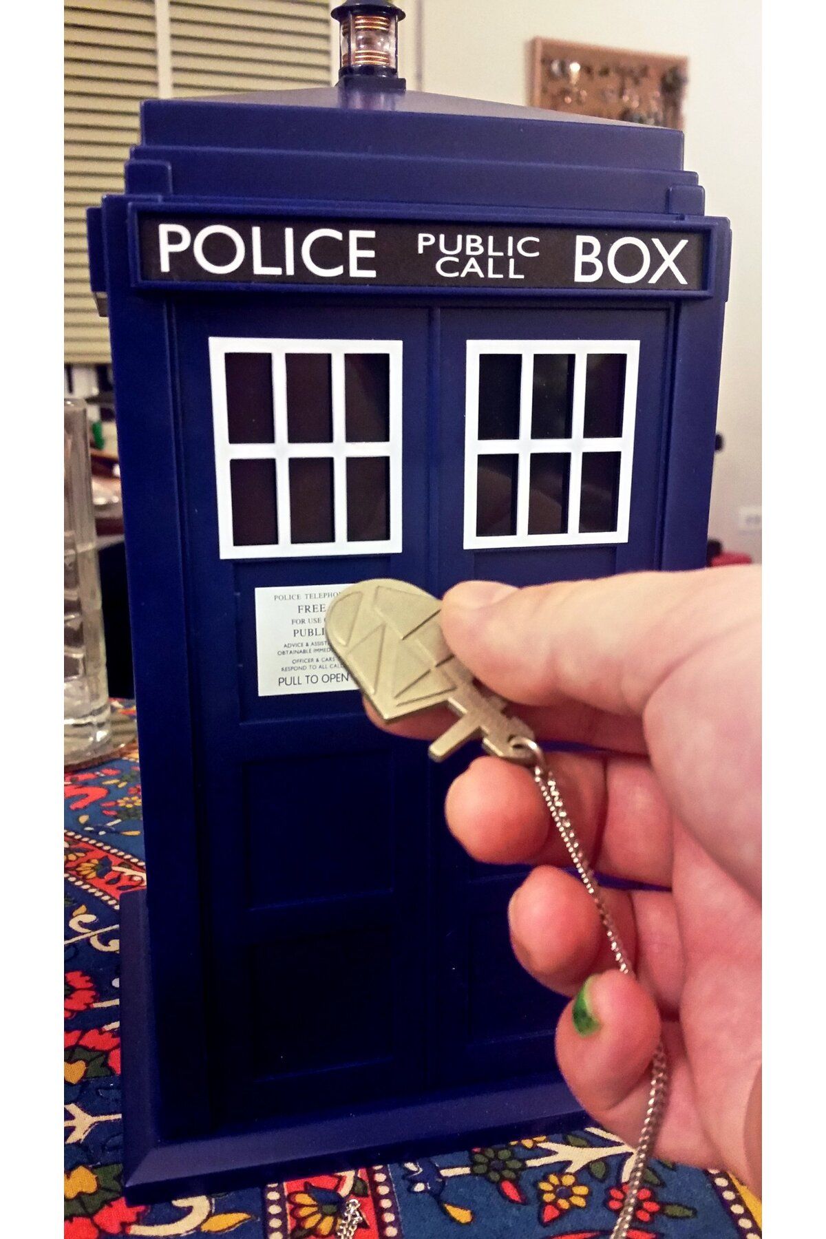 Vision Craft Sekizinci Doktorun TARDIS anahtarı (4 Adet)