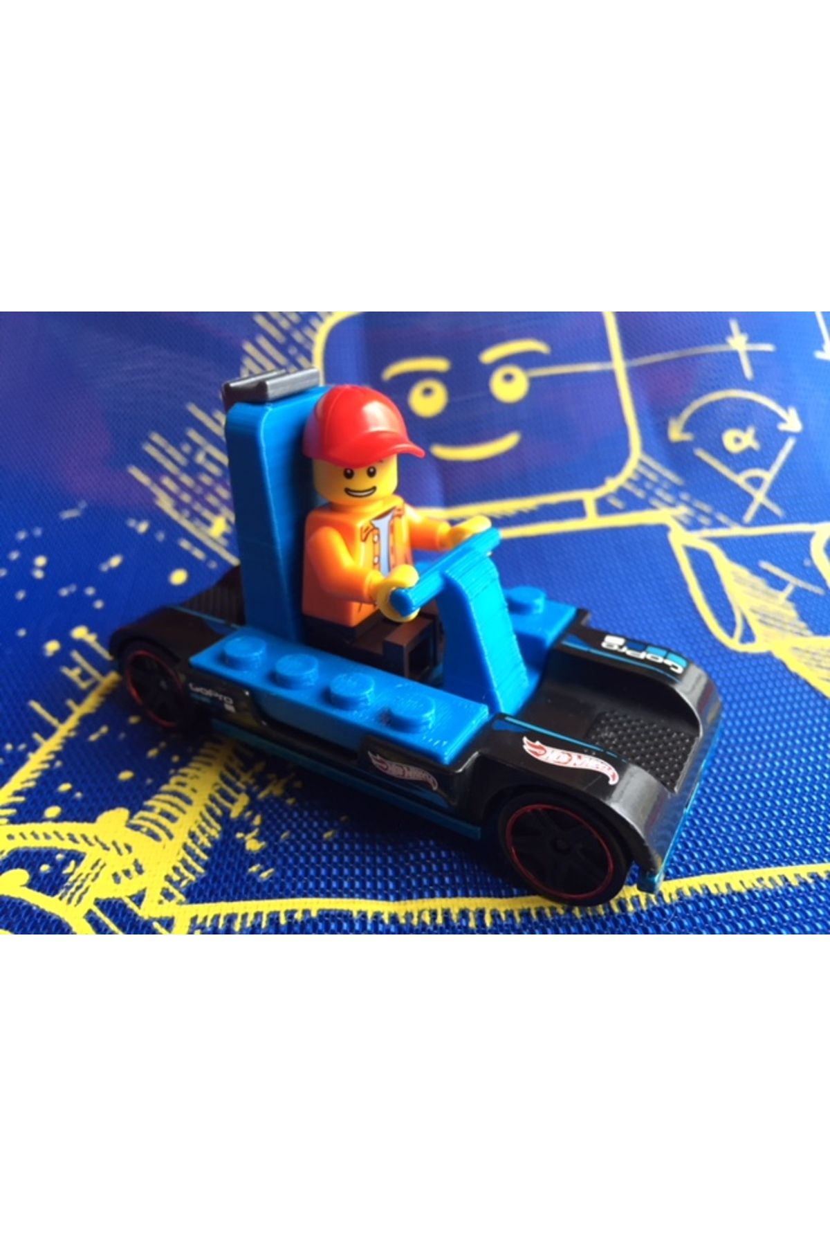 Vision Craft Sıcak Tekerlekler GoPro Araba Koltuğu