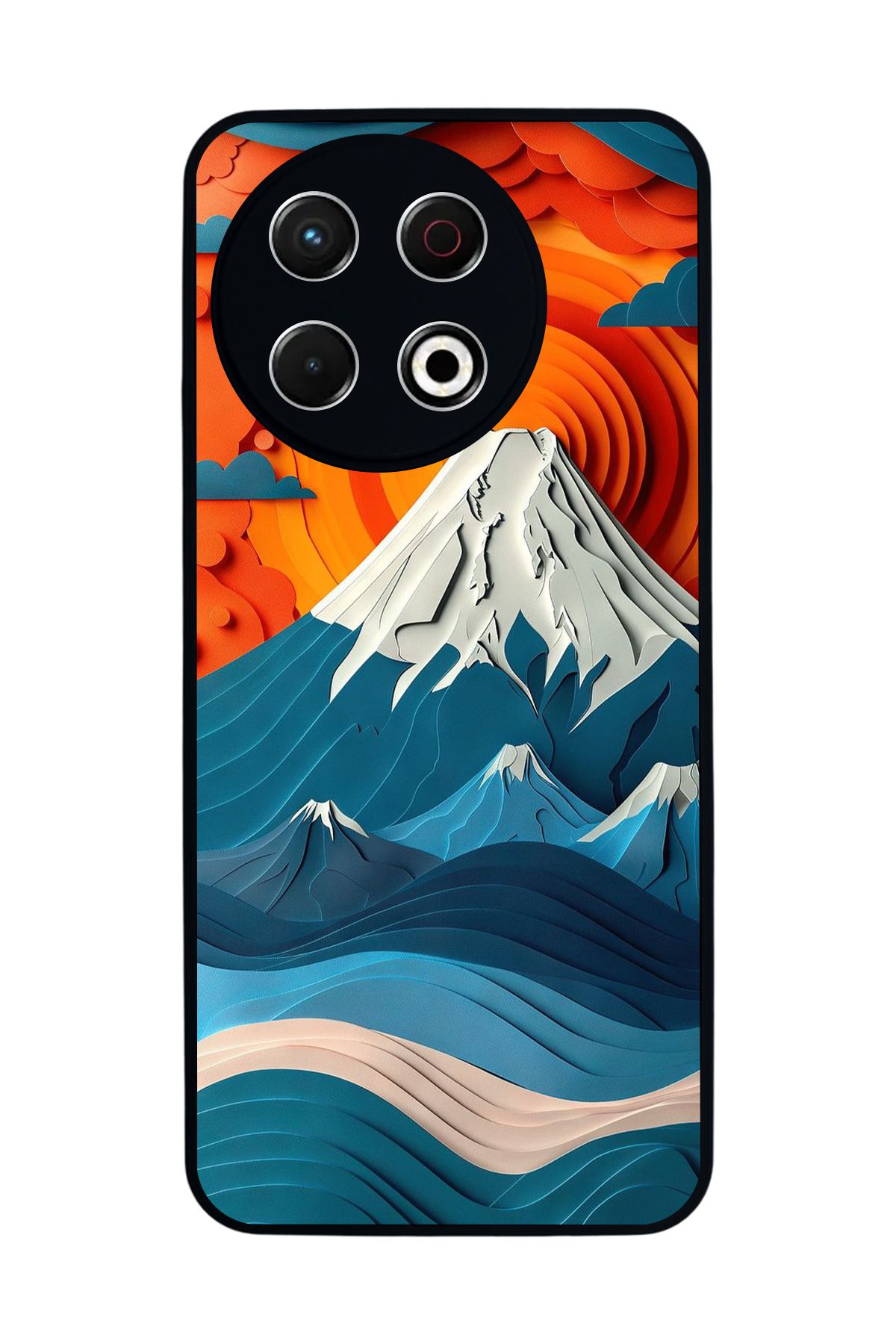 TECNO Spark 30 Pro Mat Siyah Kılıf – Yumuşak Silikon, Koruyucu, Şok Emici Kapak