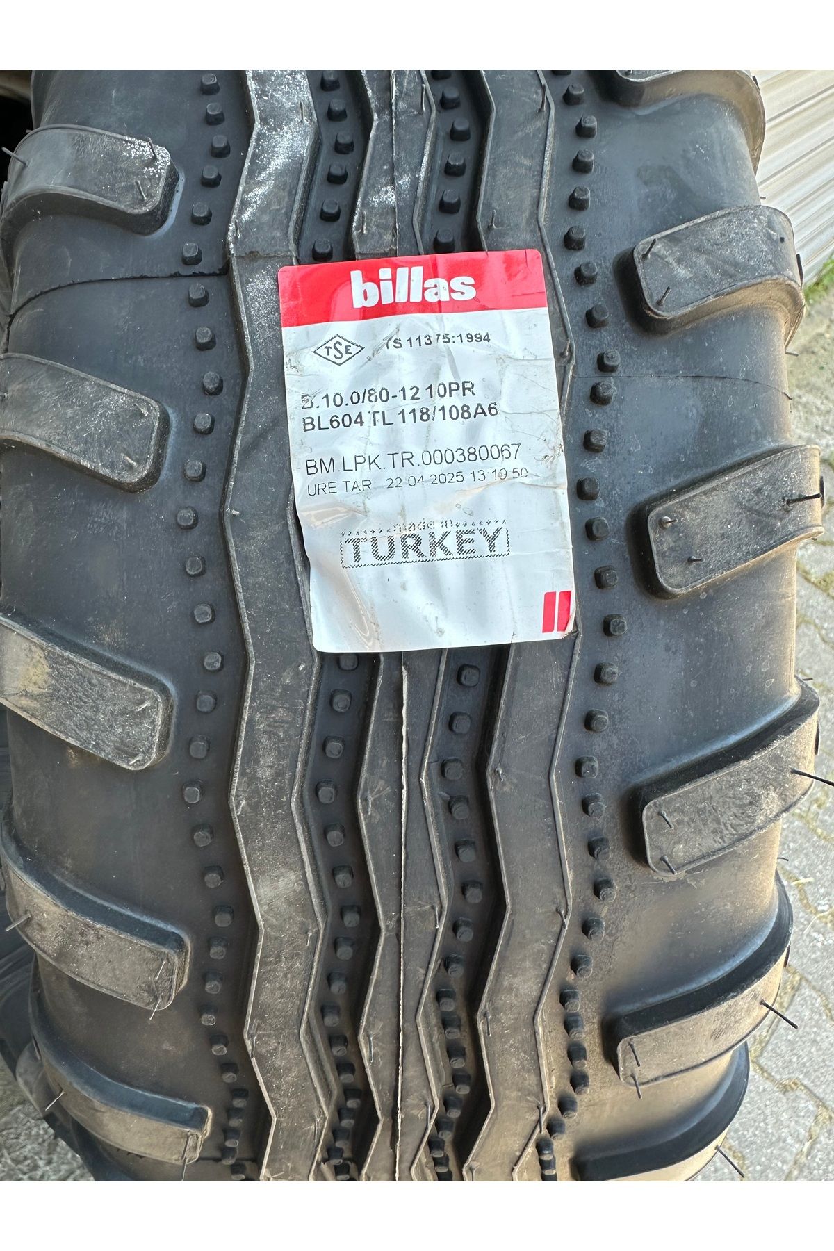 Özka 10,0/80-12 10PR BL604 TL BİLLAS 2025