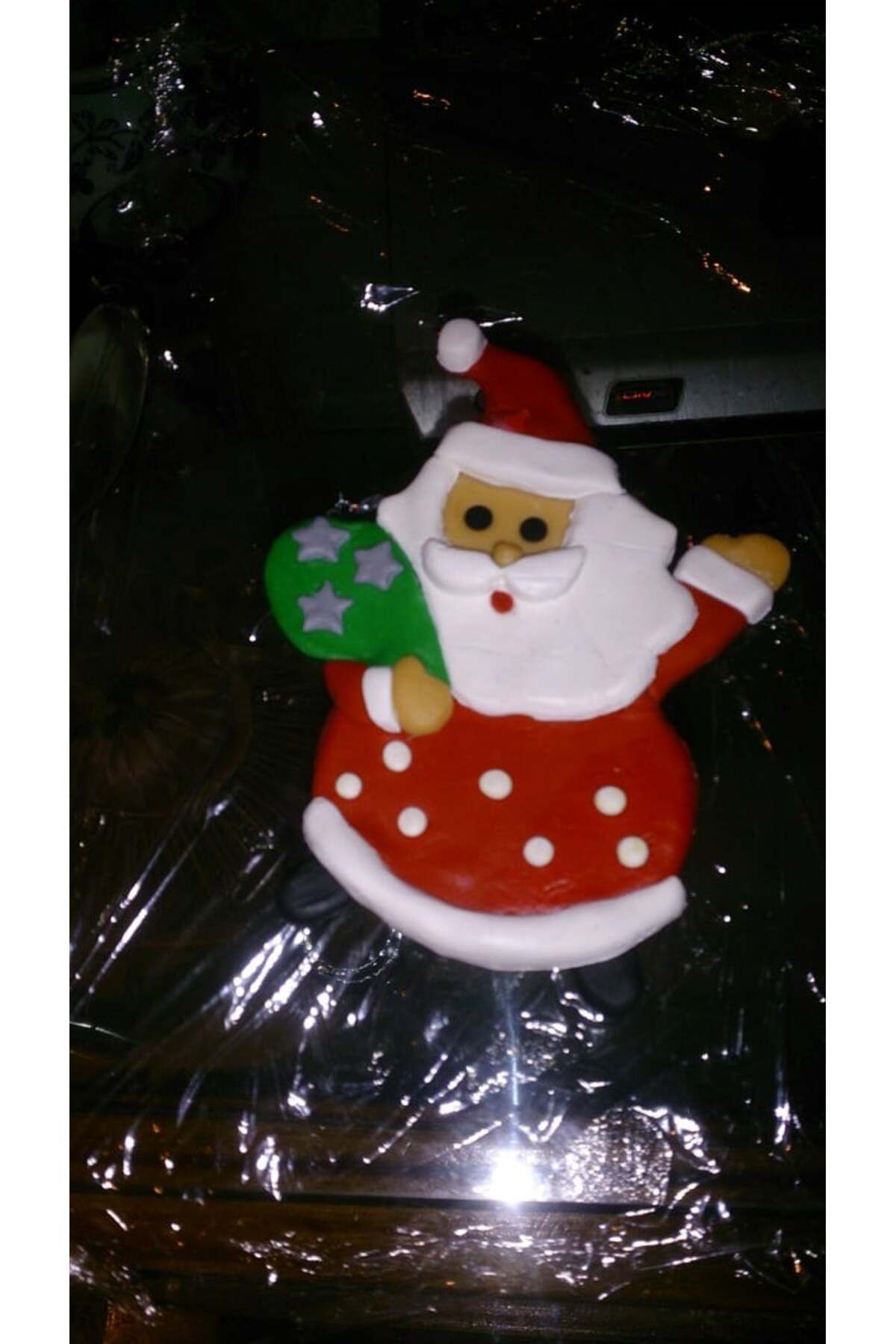 Lucest Soğuk seramik için eski Paskalya kalıbı / Soğuk seramik için Noel Baba kalıbı (Plastik Aparattır!!!)