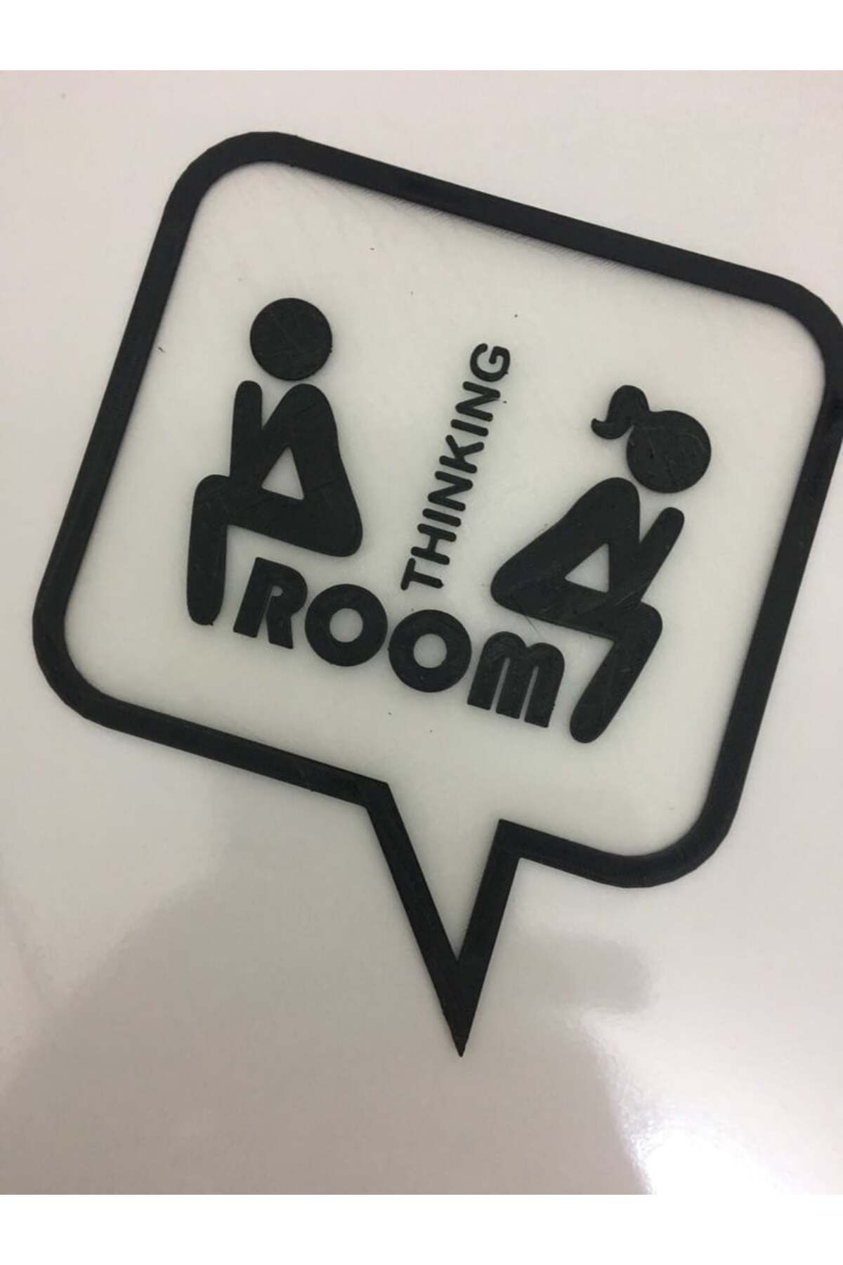 Lucest WC kapısı isim plakası (Plastik Aparattır!!!)