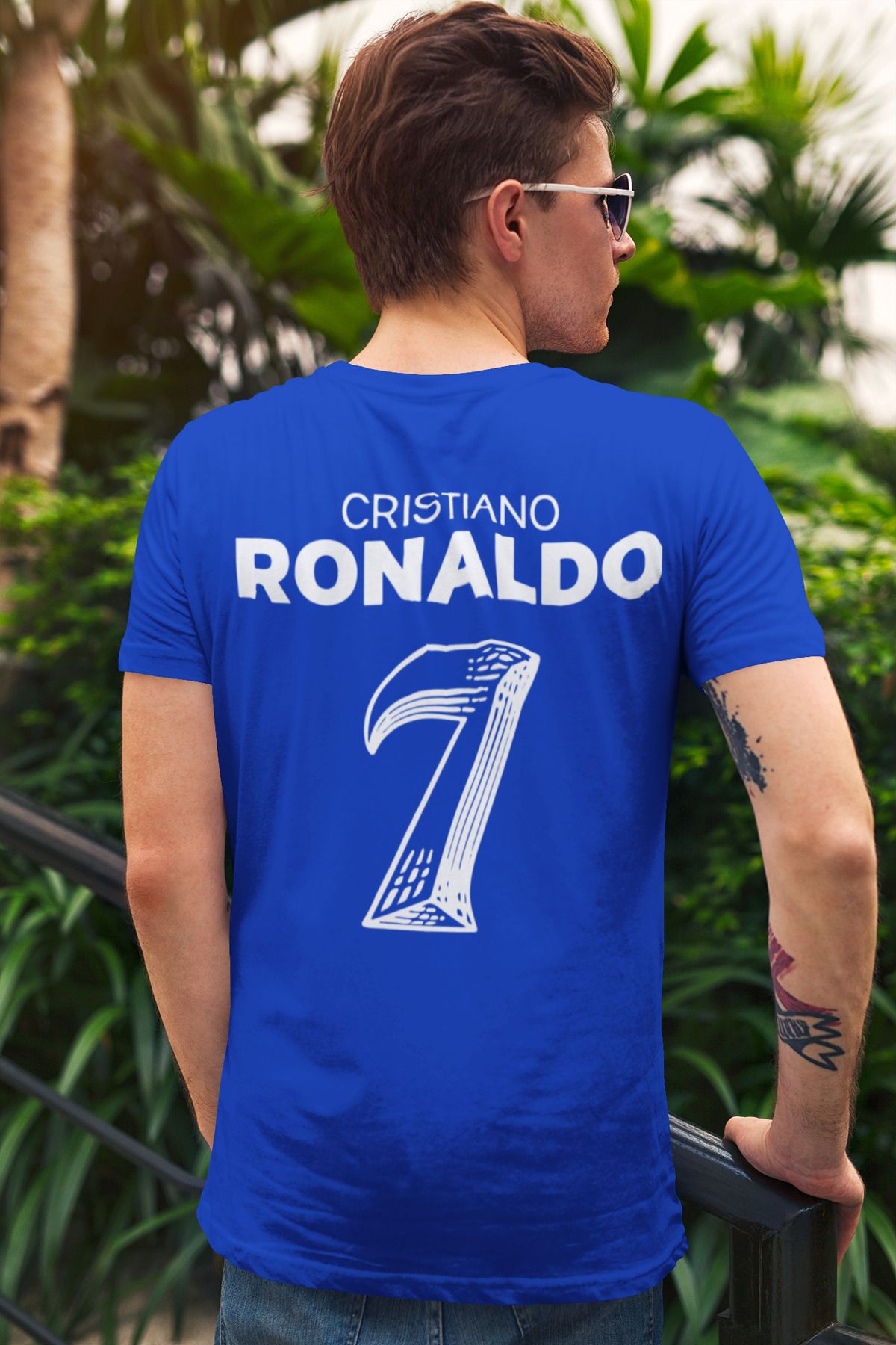 Biy Store Portekiz milli takım forma cristiano ronaldo futbol sırt baskılı unisex kısa kollu tişört t-shirt
