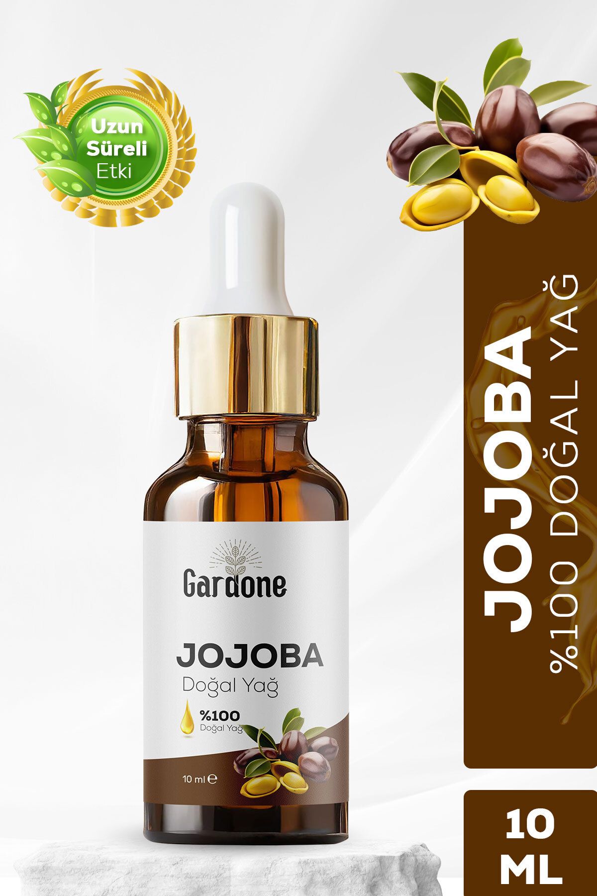 Gardone Jojoba Yağı Soğuk Sıkım %100 Saf ve Doğal Jojoba 10ml