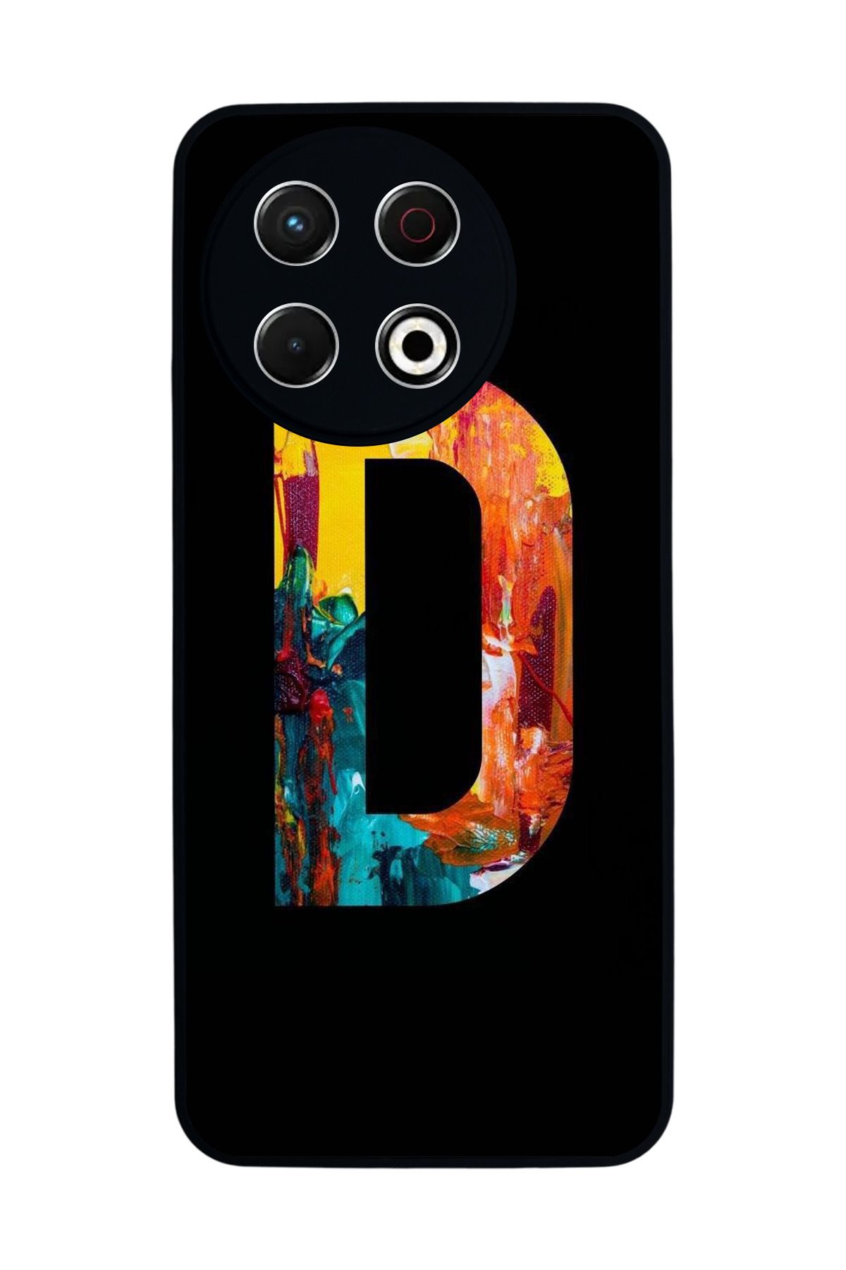 TECNO Spark 30 Pro Mat Siyah Kılıf – Yumuşak Silikon, Koruyucu, Şok Emici Kapak