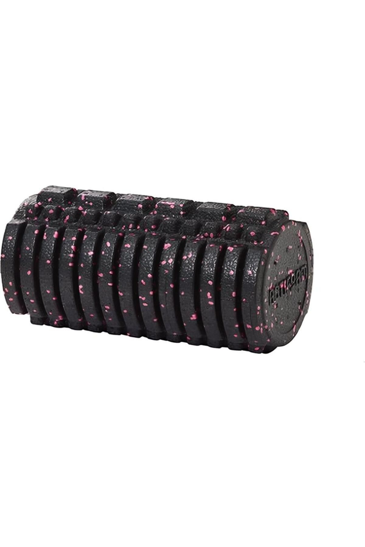 alsepeteavm Tırtıklı Masaj Rulosu Tür:standart Renk: Siyah-pembe 90 Cm