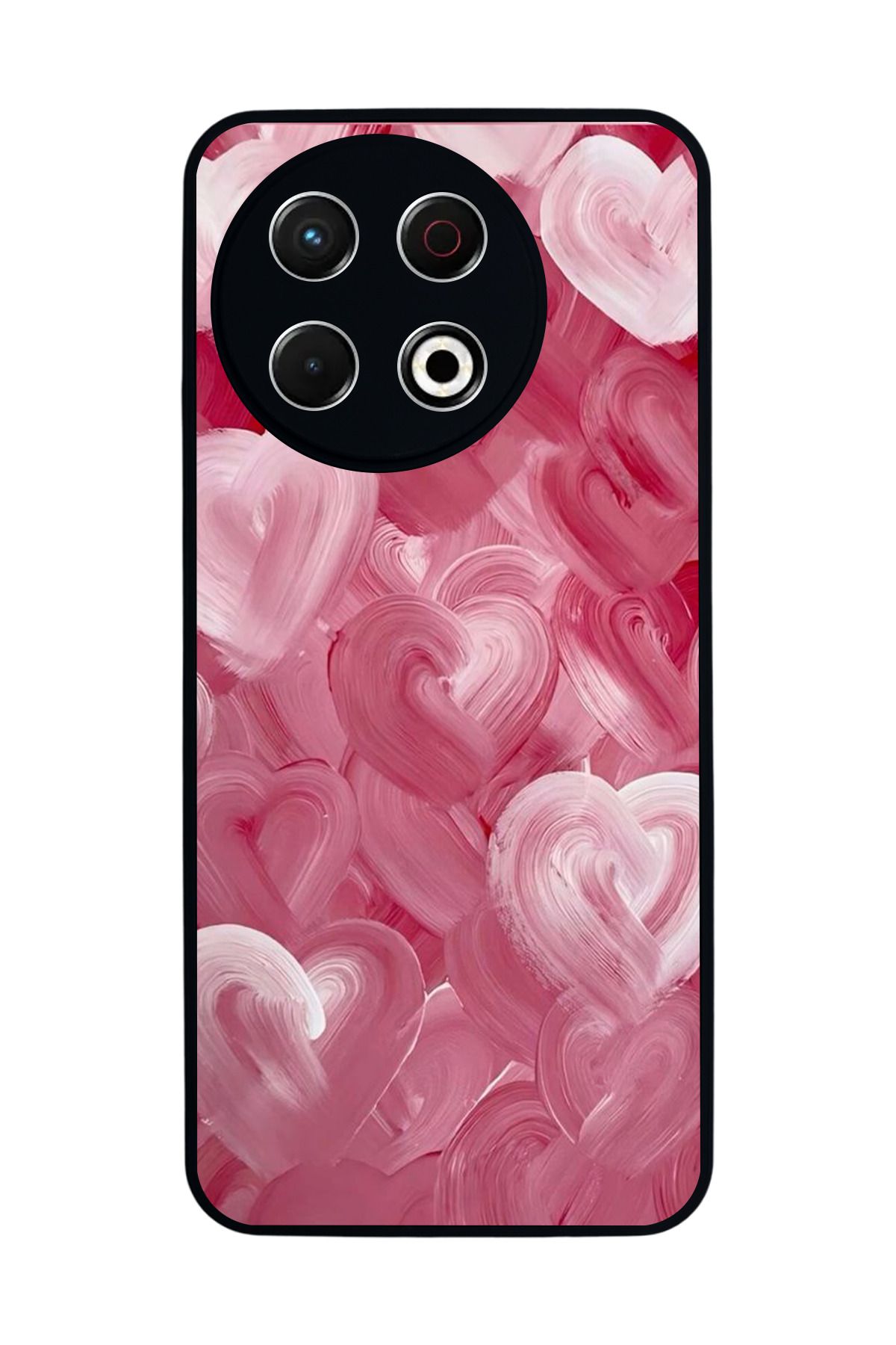 TECNO Spark 30 Pro Mat Siyah Kılıf – Yumuşak Silikon, Koruyucu, Şok Emici Kapak