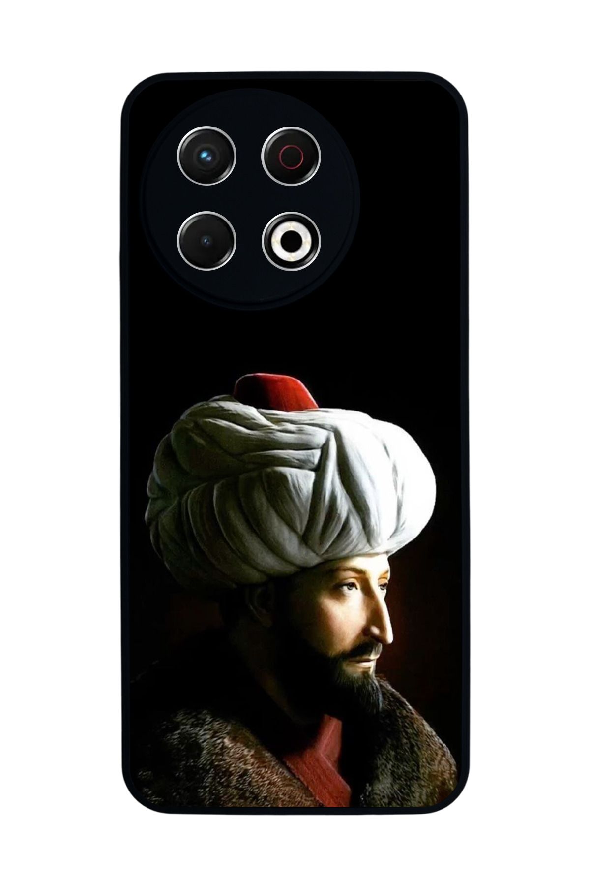 TECNO Spark 30 Pro Mat Siyah Kılıf – Yumuşak Silikon, Koruyucu, Şok Emici Kapak