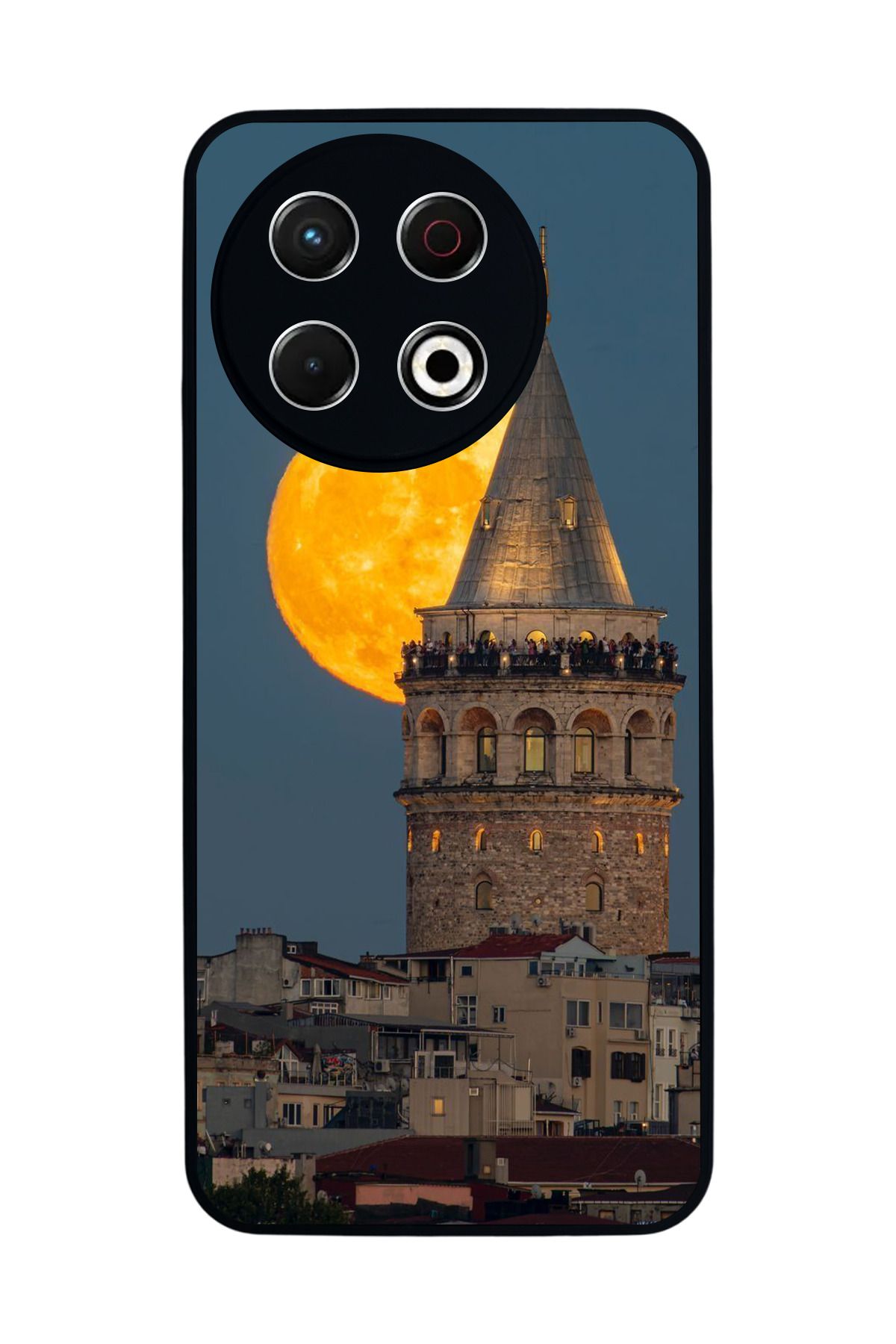 TECNO Spark 30 Pro Mat Siyah Kılıf – Yumuşak Silikon, Koruyucu, Şok Emici Kapak
