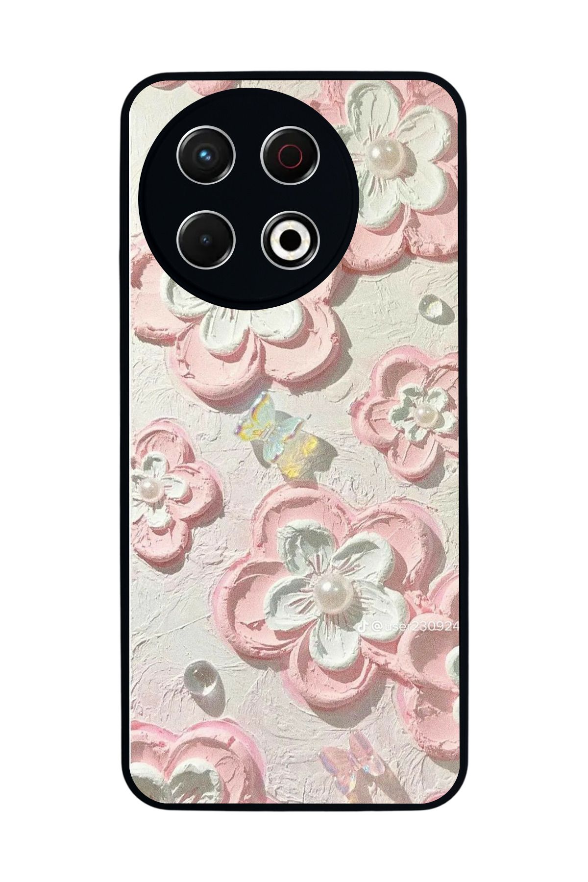 TECNO Spark 30 Pro Mat Siyah Kılıf – Yumuşak Silikon, Koruyucu, Şok Emici Kapak