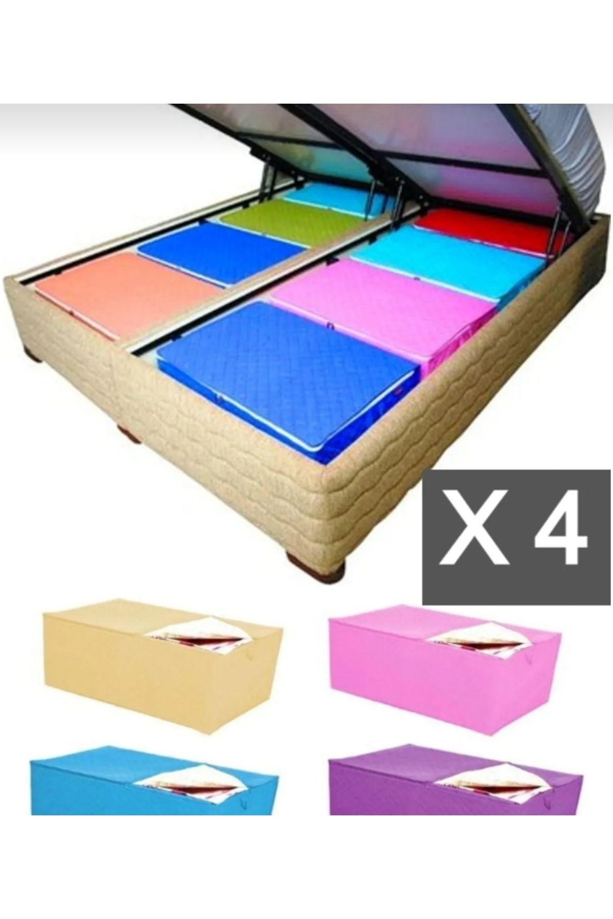 AboutThePerfect 4 adet çocuk çorap, 30x20x15 ölçüde, rahat ve şık çocuk giyim seti