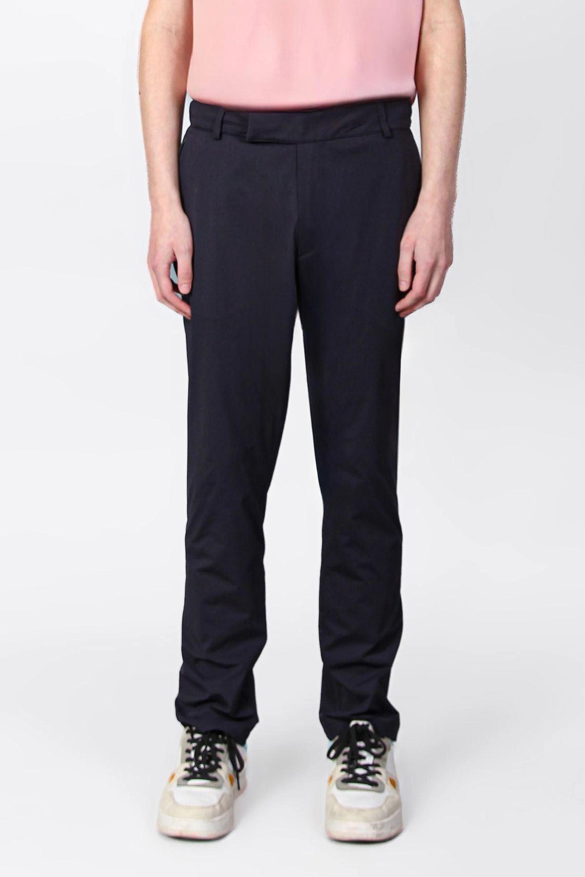 Isaora Relaxed Fit Normal Bel Düz Paça Chino Pantolon Erkek PANTOLON ISR5112 NAVY