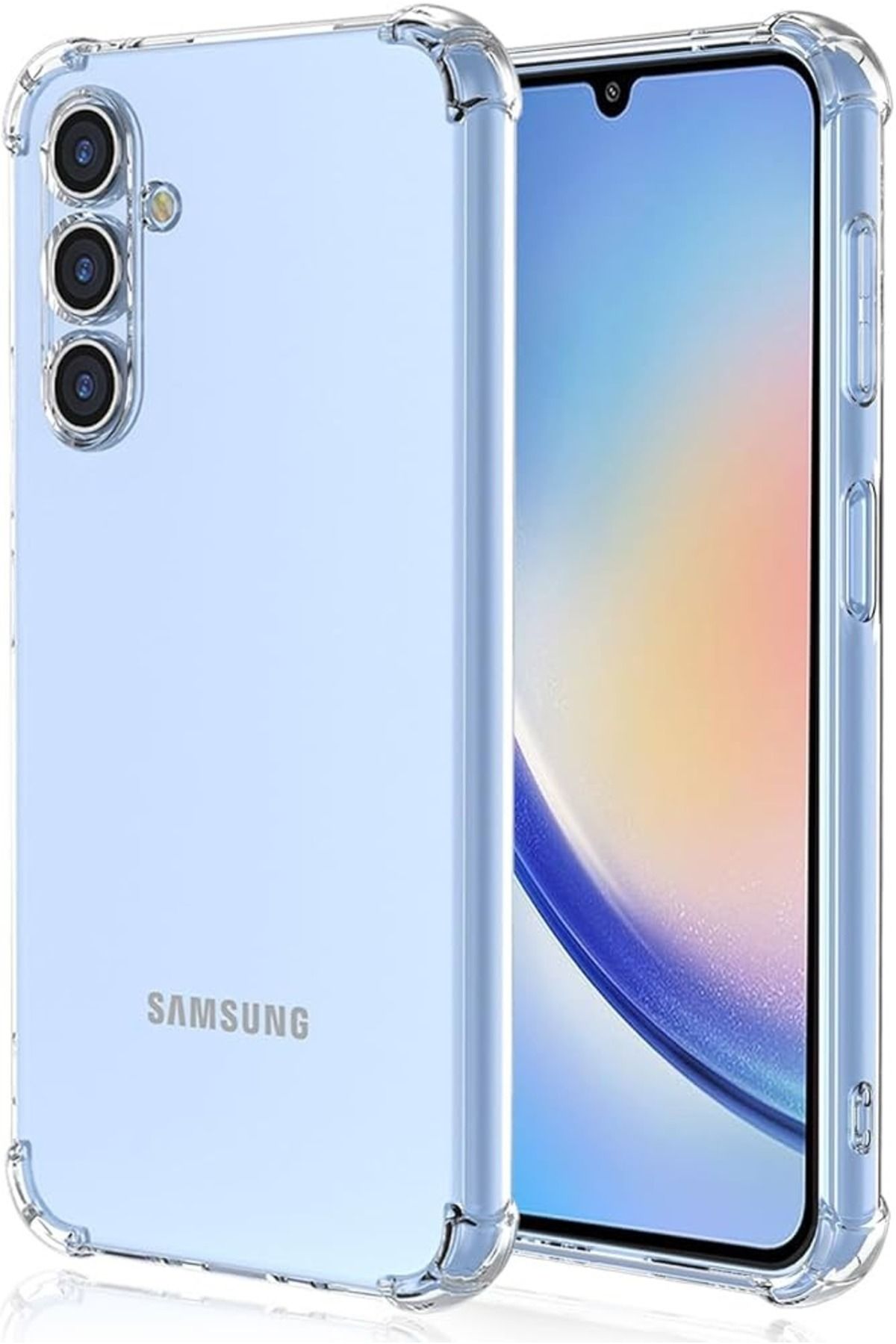 LUXKLAS Samsung Galaxy A34 5G ŞEFFAF KILIF