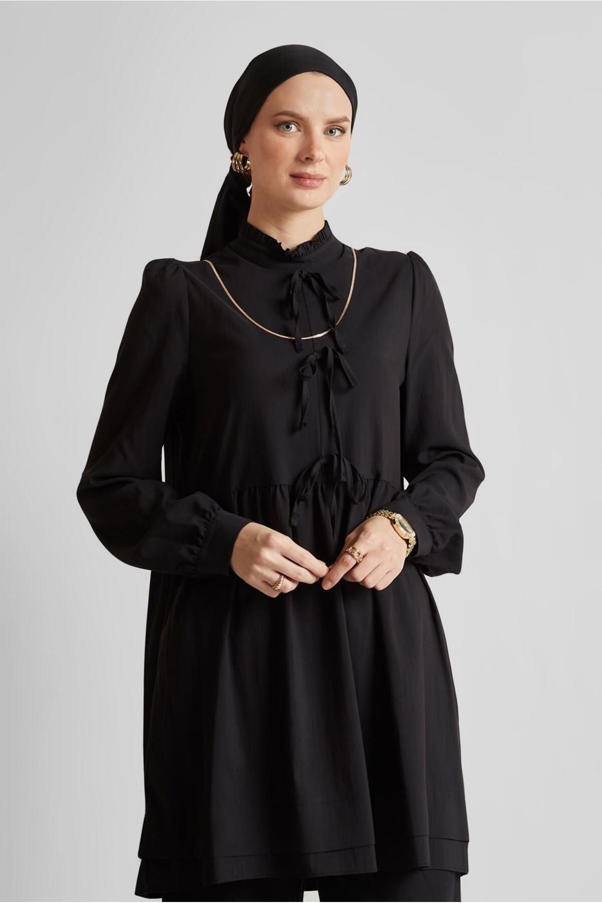 Alvina BAĞCIK DETAYLI TUNİK 45644