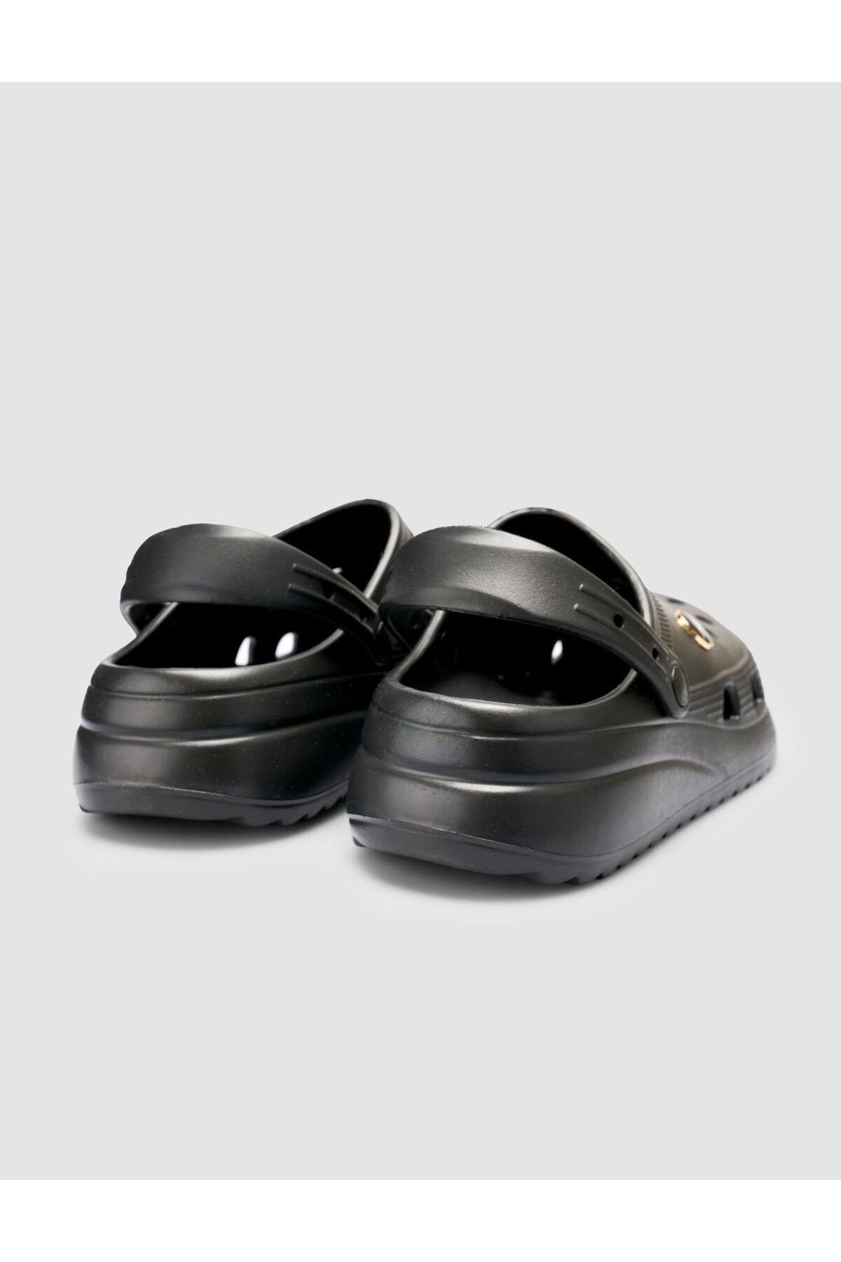 Cabani-Snx Black Men's Perforated Eva Slippers 3