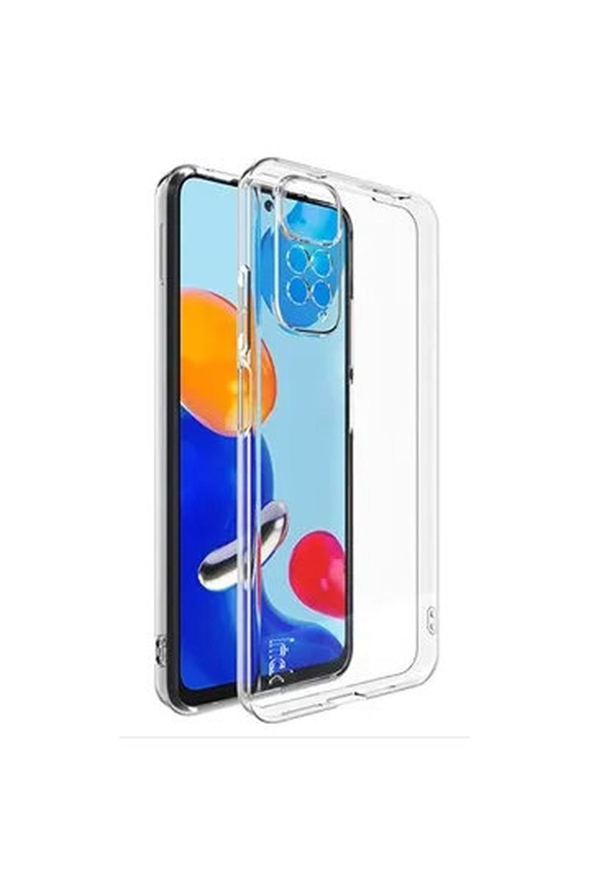 LUXKLAS Xiaomi Redmi Note 11 Pro 4G VE 5G UYUMLU ŞEFFAF KILIF