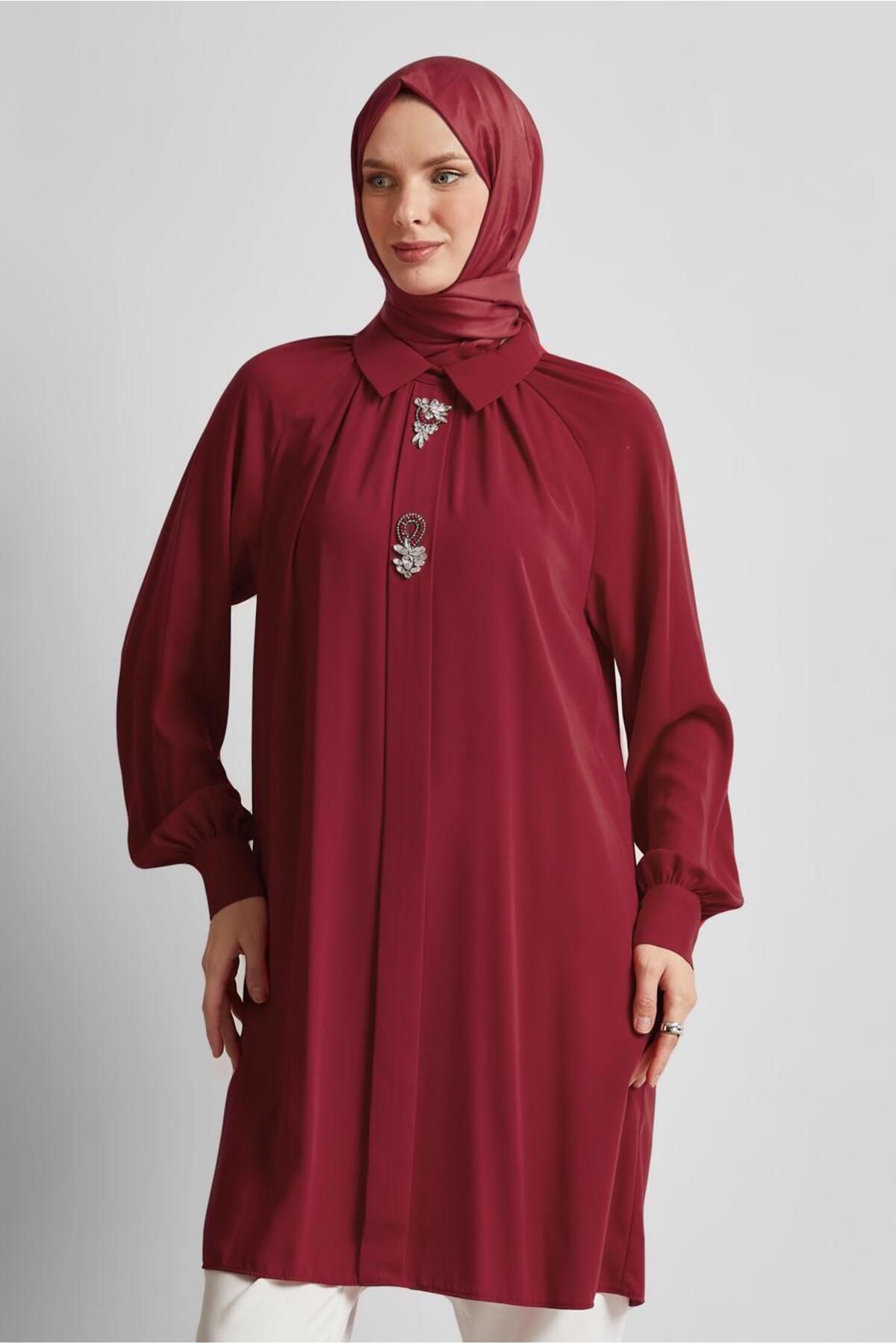 Alvina TAŞ DETAYLI TUNİK 44663