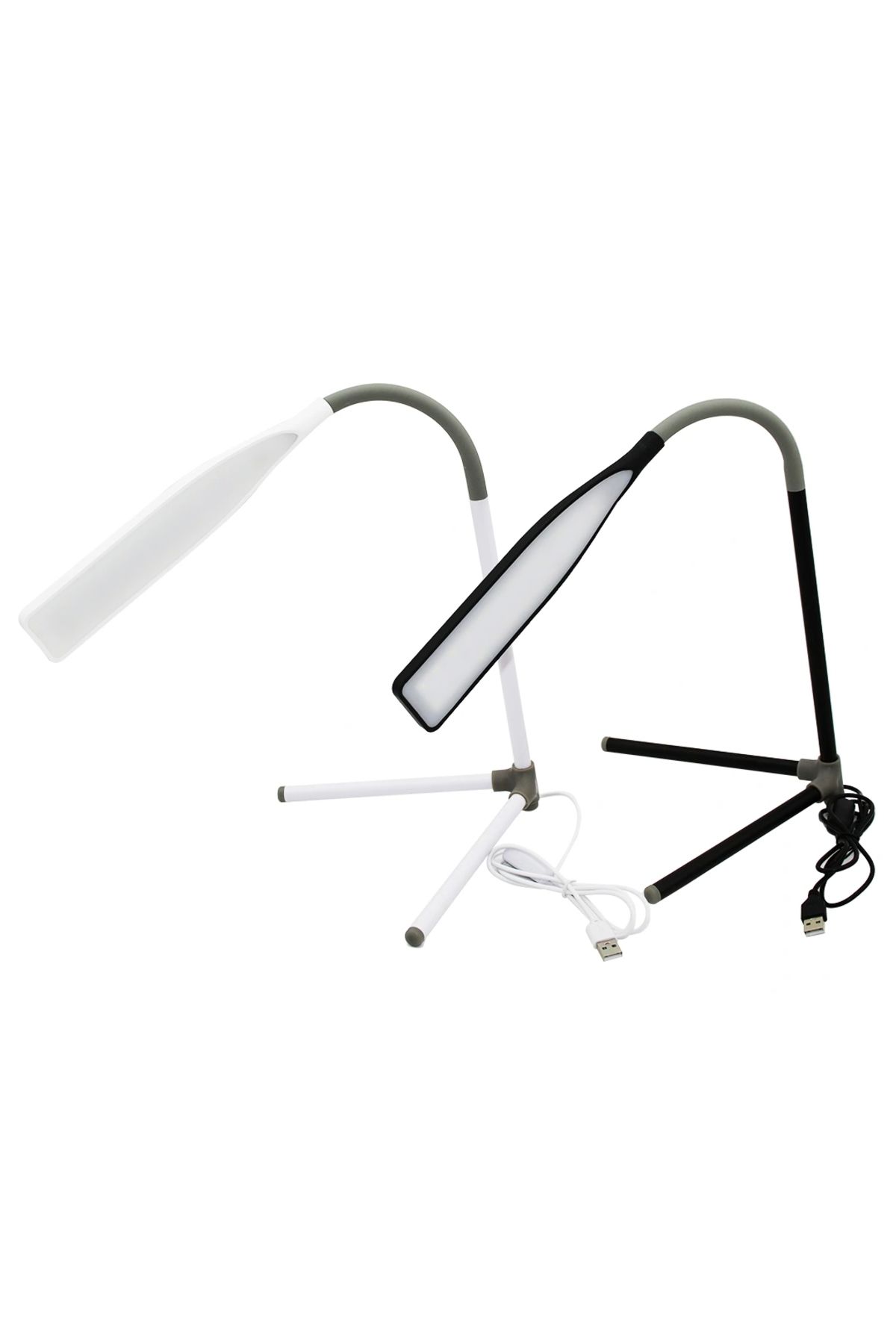 HAZEGO Portatif Ayaklı 23led Usb Girişli Masa Lambası Oynar Başlı