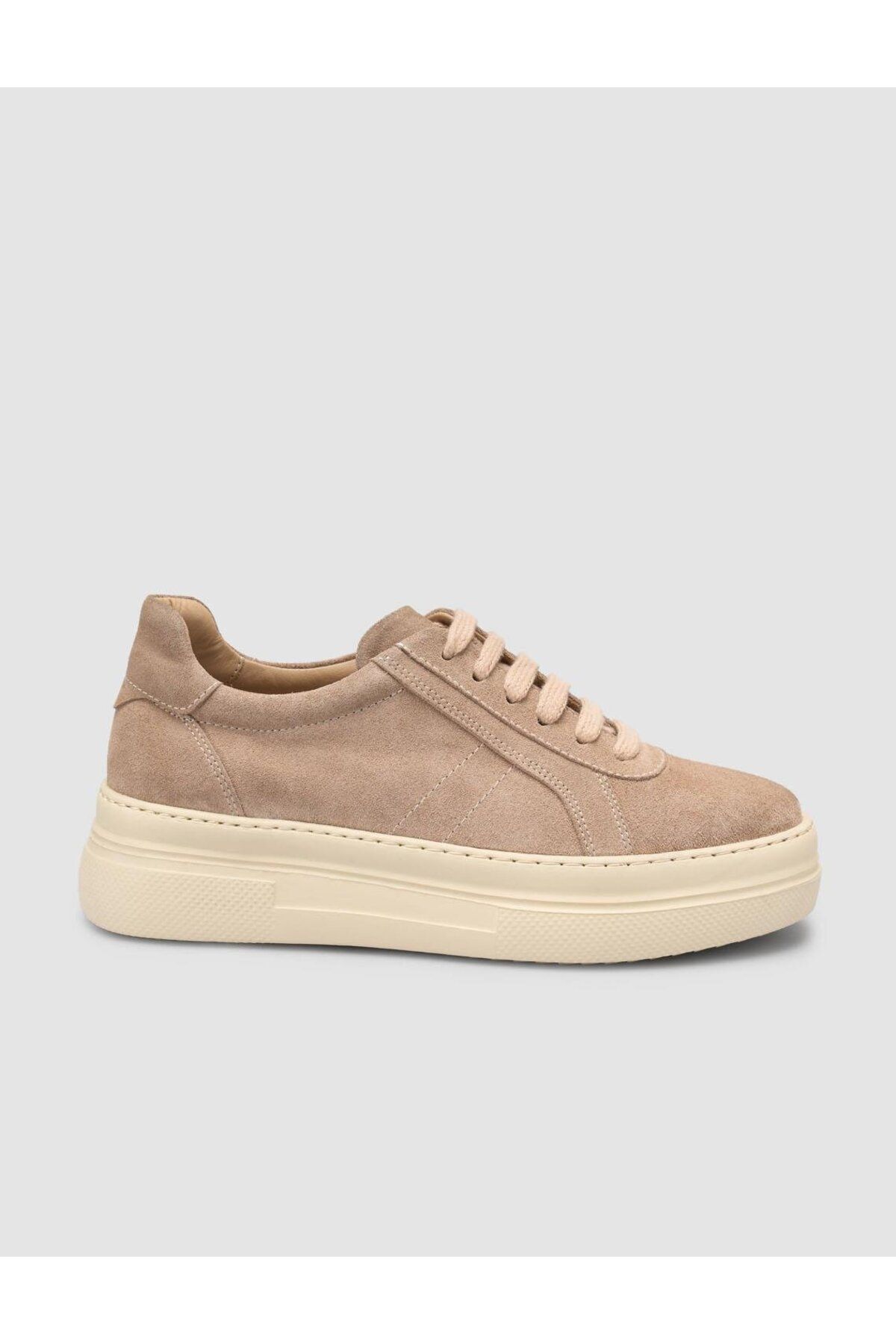 Cabani Krem Kadın Sneaker Ayakkabı