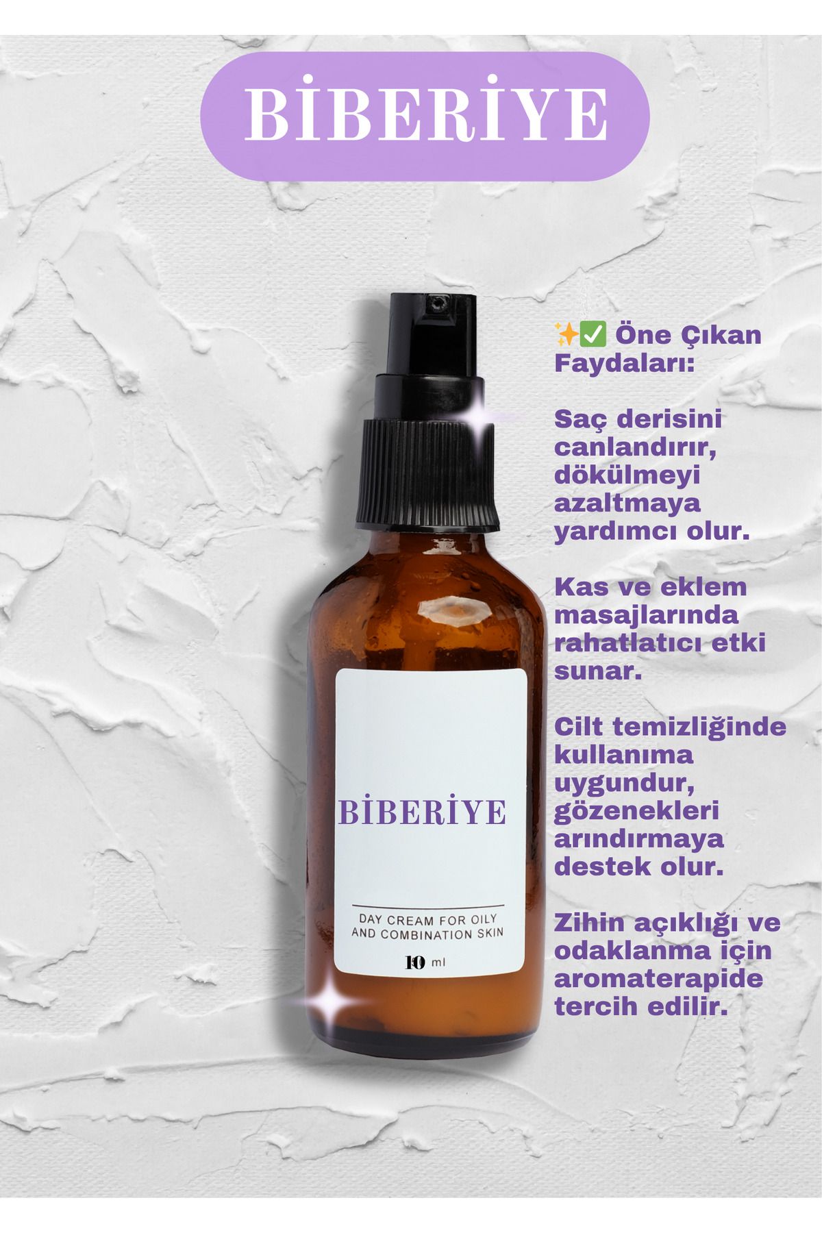 vita %100 DİSTİLASYON BİBERİYE YAĞI 10ML