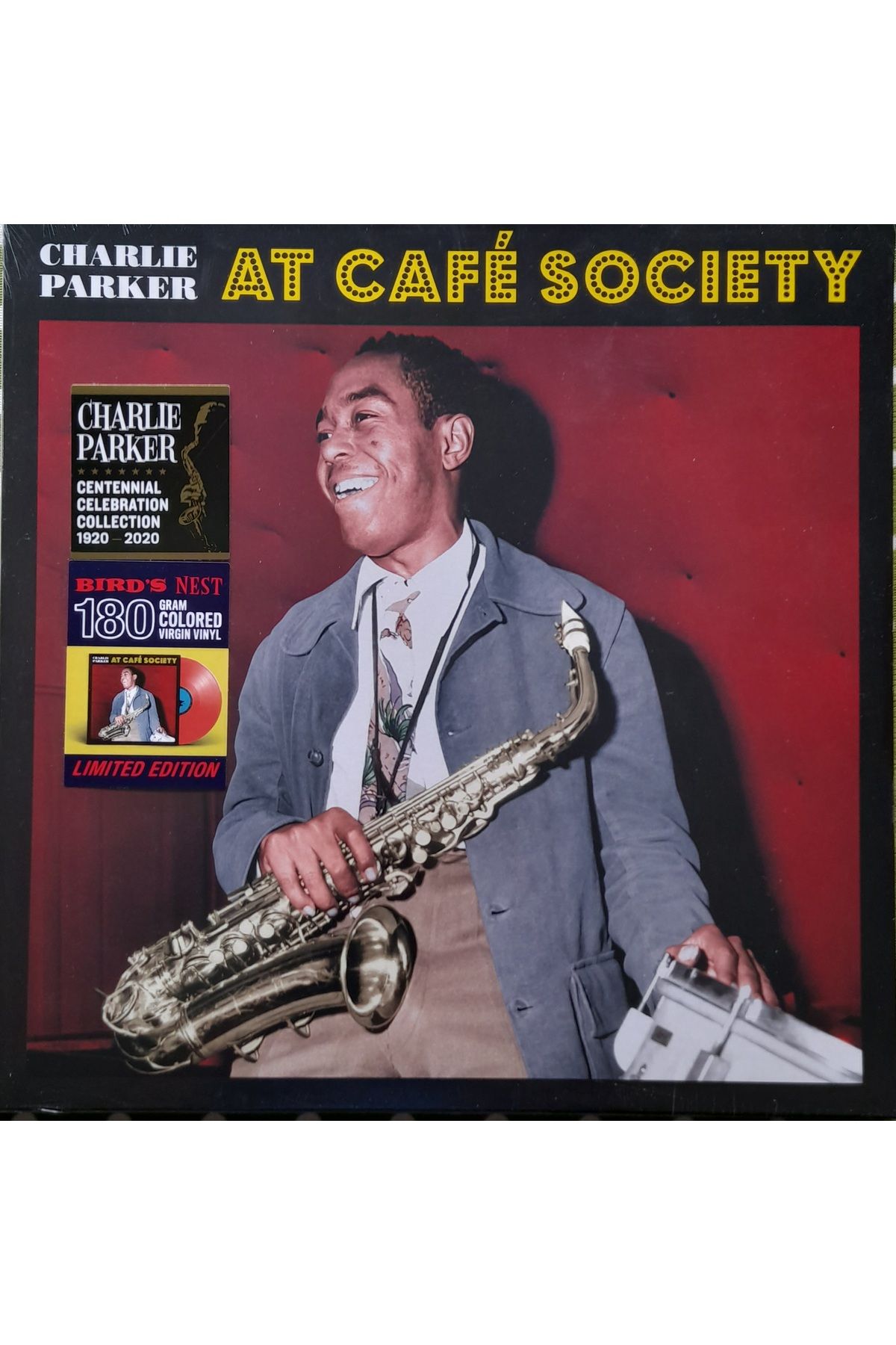 Eskişehir Plak CHARLIE PARKER – At Cafe Society (Limited Edition RED VINYL)