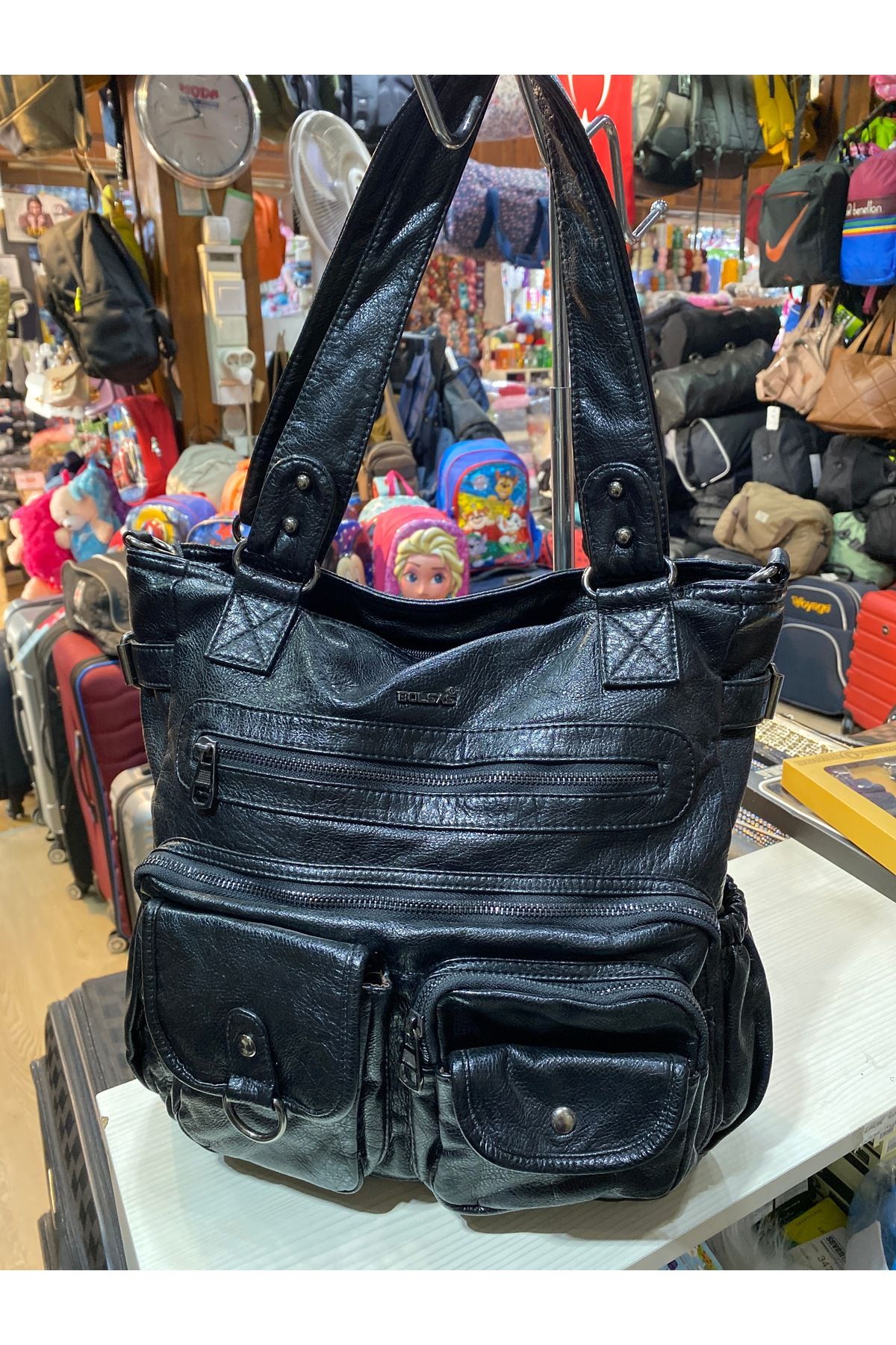 BOLSAS YIKAMA DERİ ÇANTA