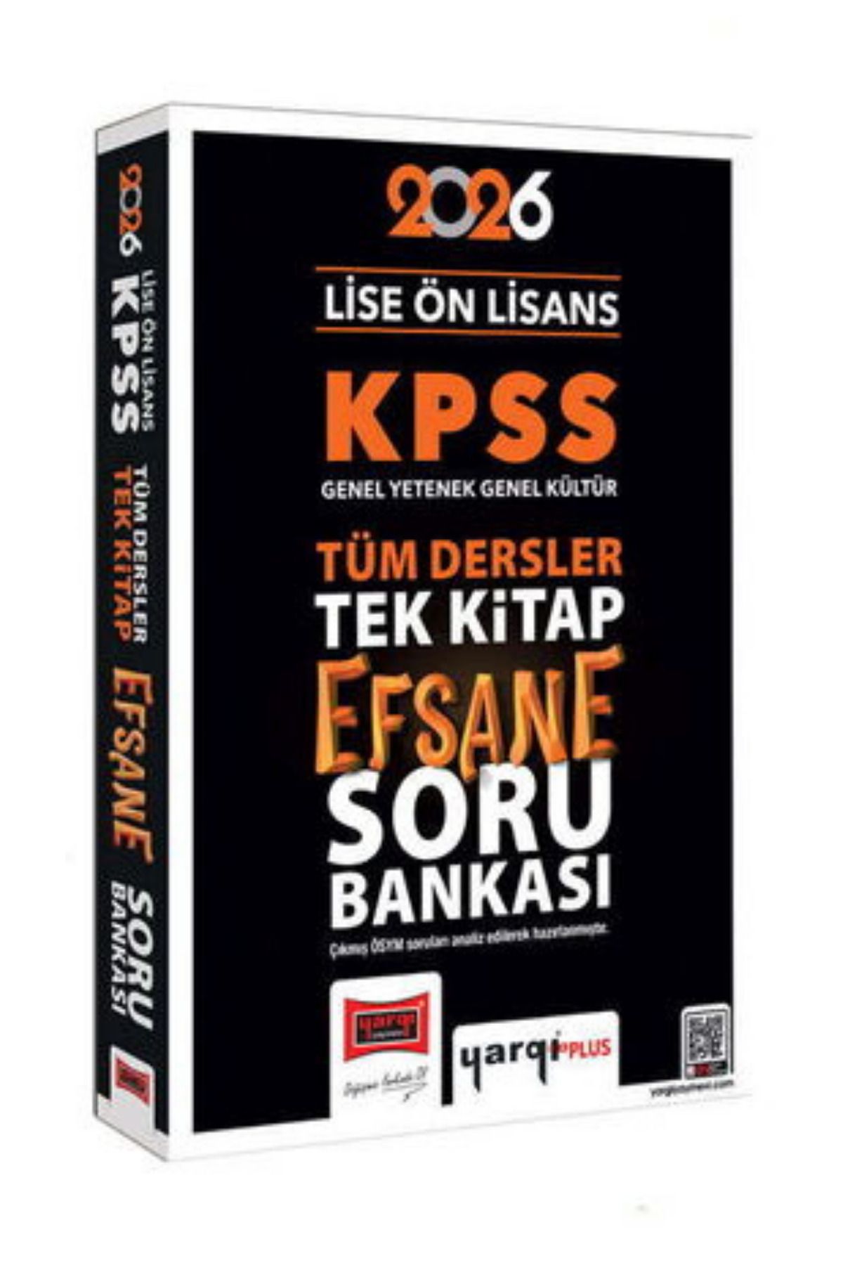 Yargı Yayınları 2026 KPSS Lise-Ön Lisans GK-GY Tüm Dersler Tek Kitap Efsane Soru Bankası-YEP YENİ