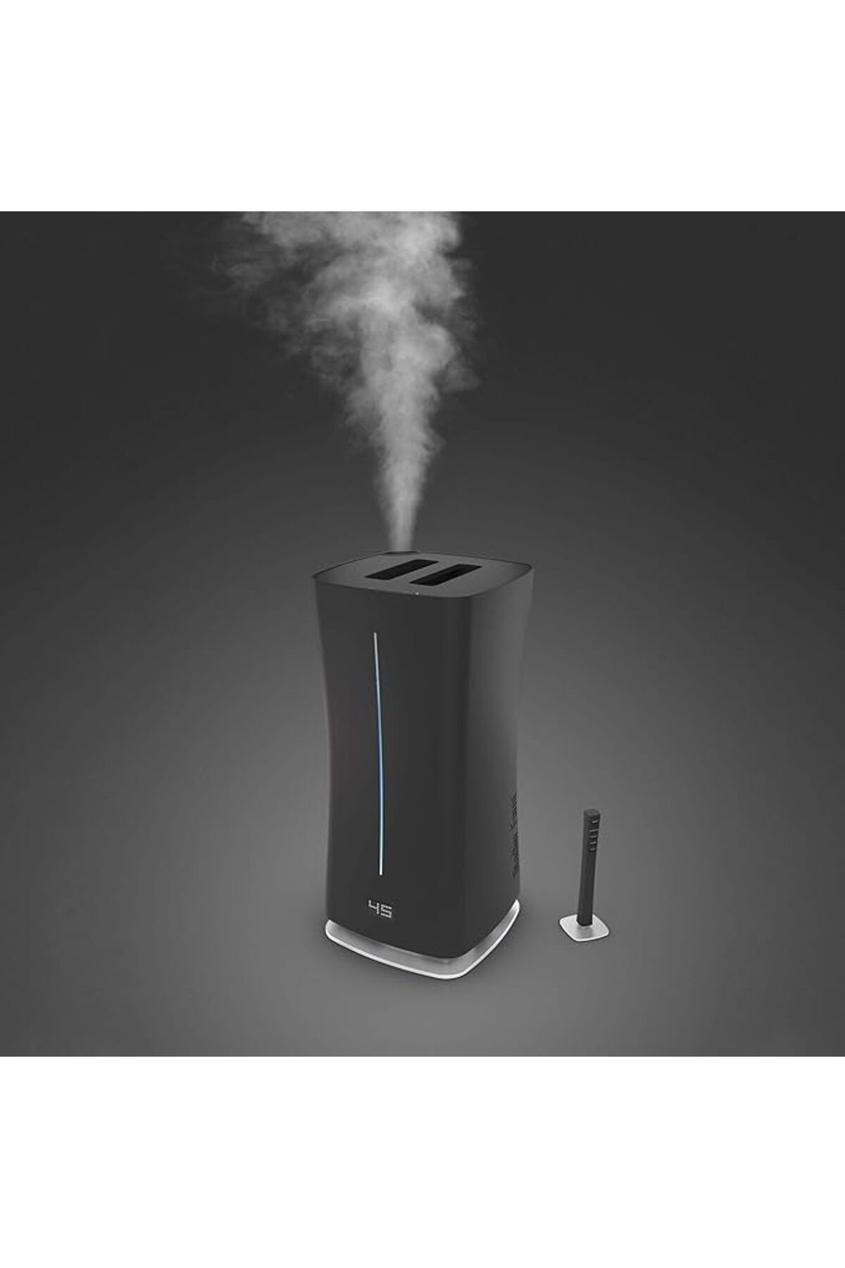 Stadler Form-Eva Swiss Design Humidifier: WiFi, Precise Sensor, 1.4m Mist, 80m², 2Y Warranty-Black 5