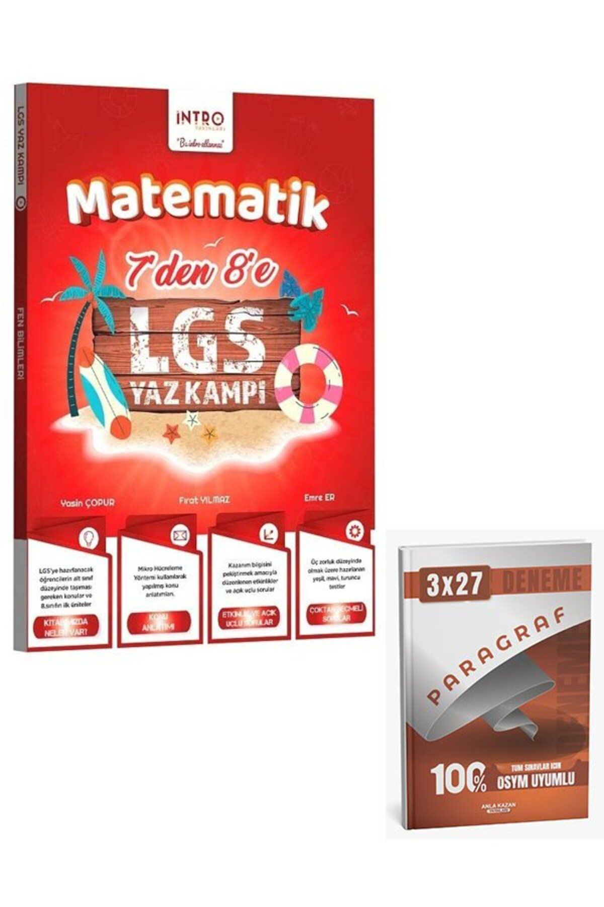 Anla Kazan Yayınları İntro 2026 7 den 8 e LGS Matematik Yaz Kampı İntro Yayınları