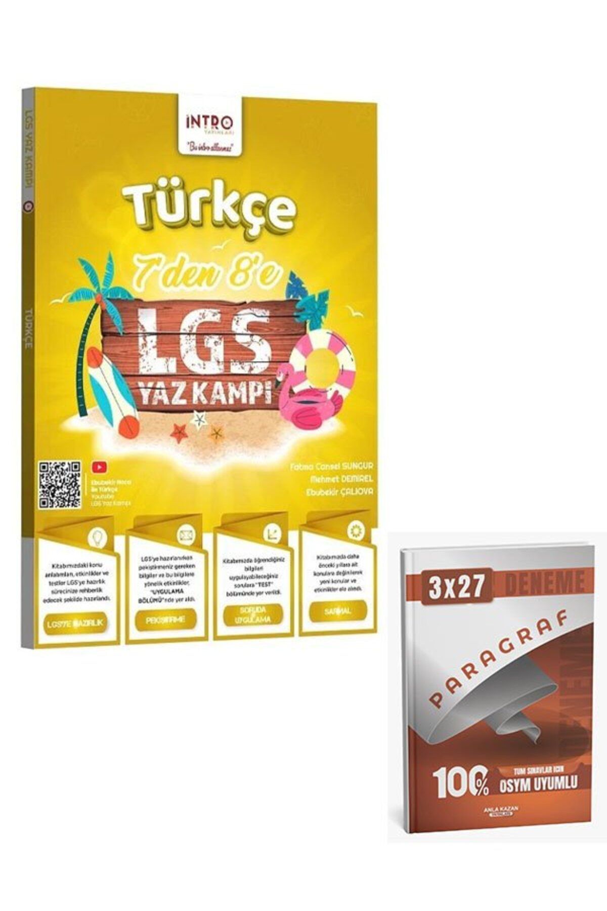Anla Kazan Yayınları İntro 2026 7 den 8 e LGS Türkçe Yaz Kampı İntro Yayınları