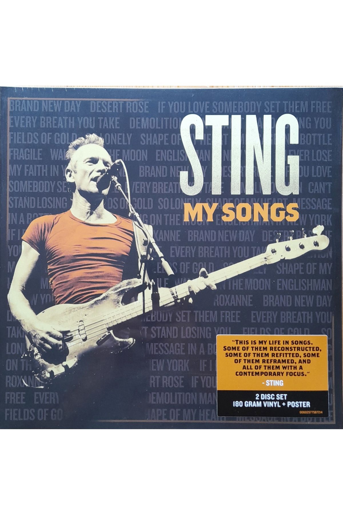 Eskişehir Plak STING – My Songs 2LP