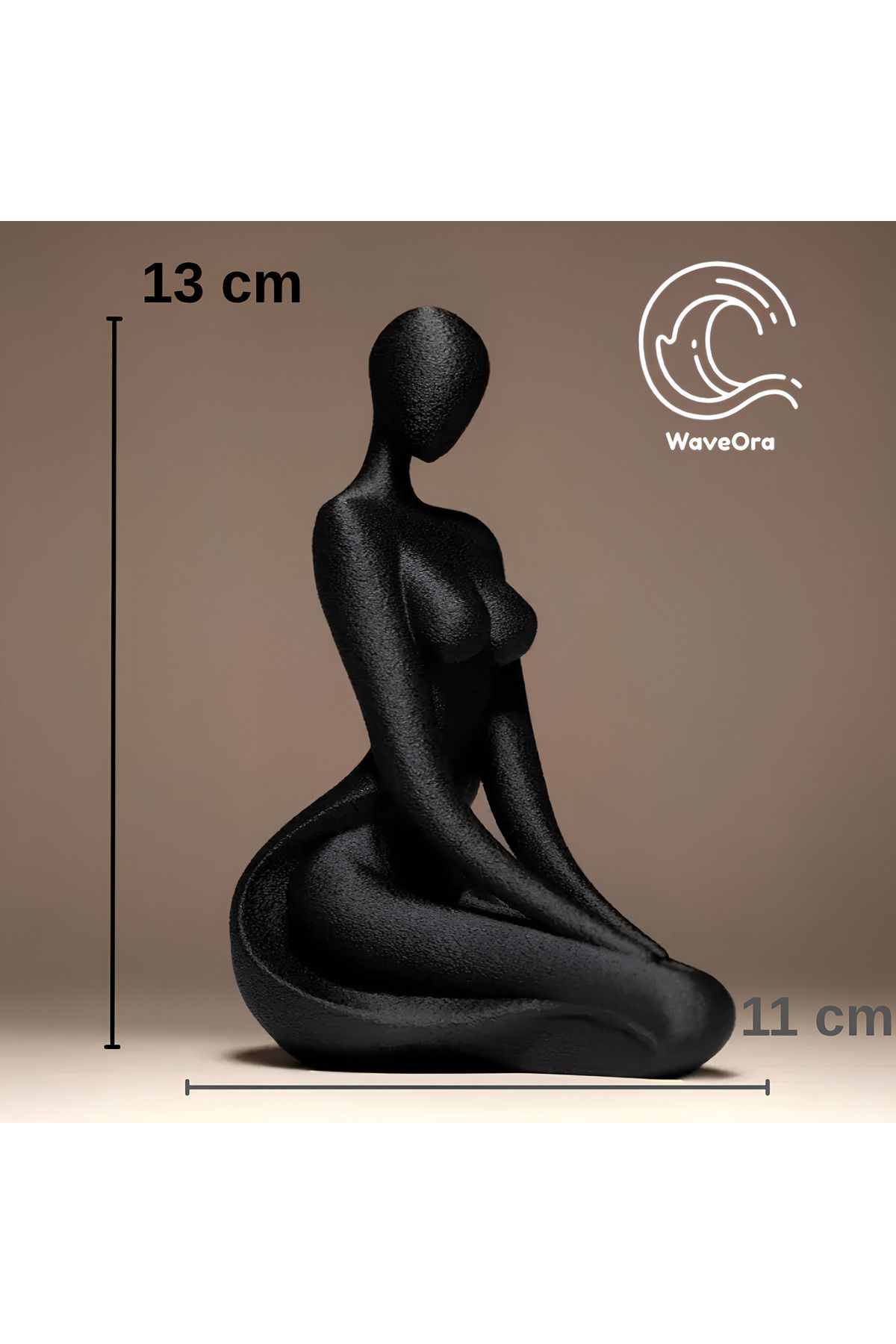 WaveOra Dingin Ruh – Modern Kadın Figürü Biblo