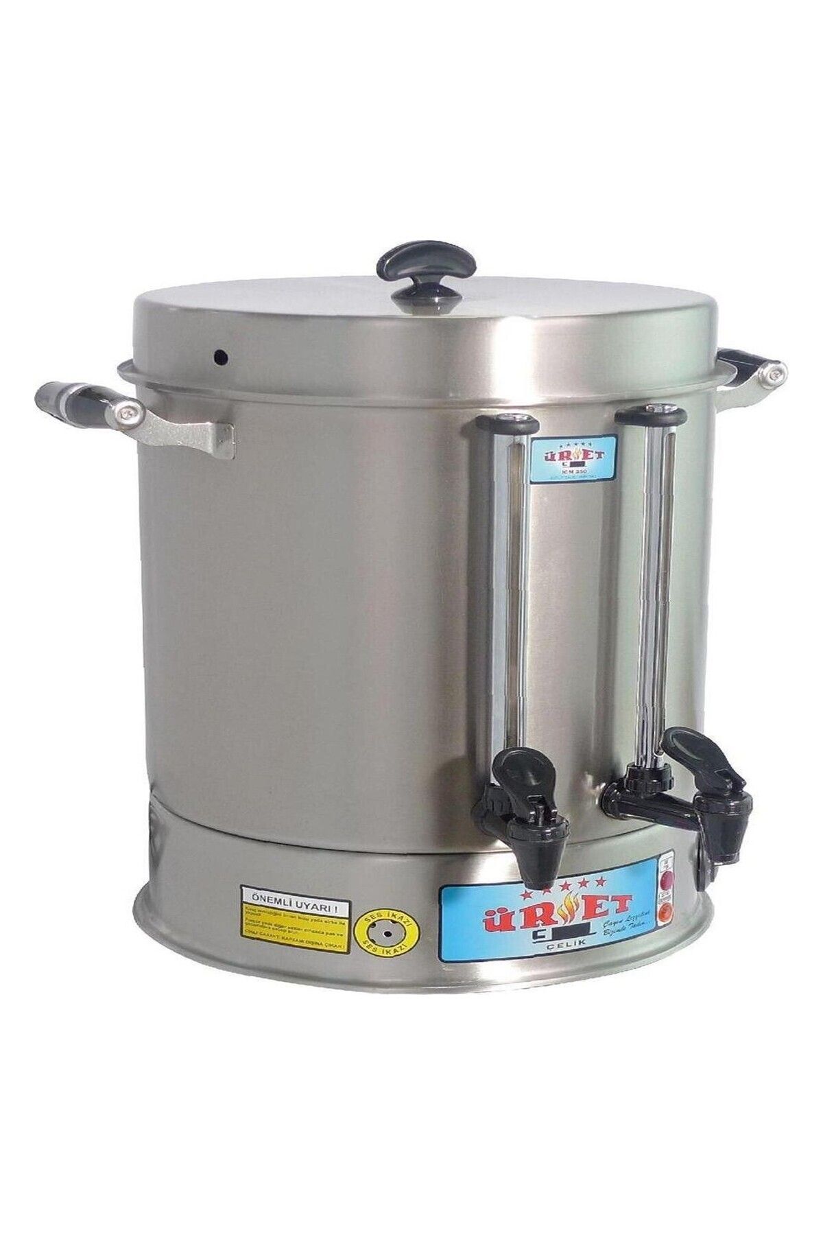 Üret Çelik Üret Çelik 9 Litre Elegance Çay Makinesi - 80 Bardak ICM 80