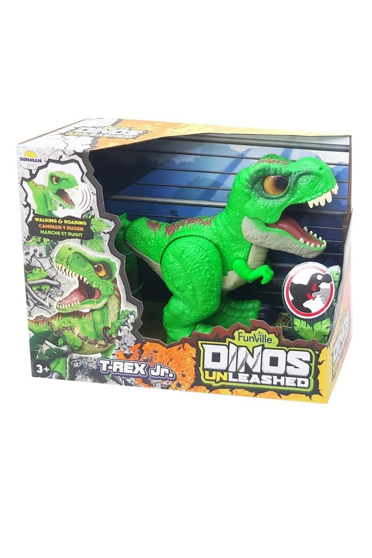 sunman oyuncak Dinos Unleshed T-rex junior 00031120 SUN-FNV-FIGUR