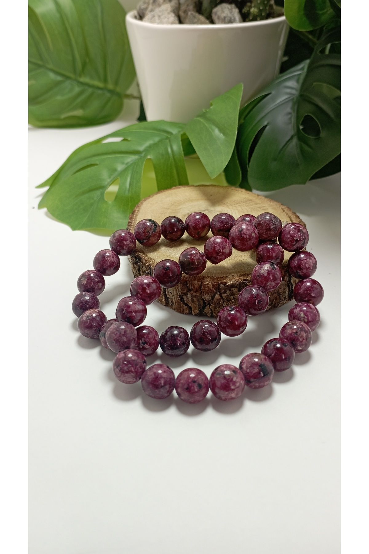 Ladin Atelier Granat (Lal) Taşı Bileklik