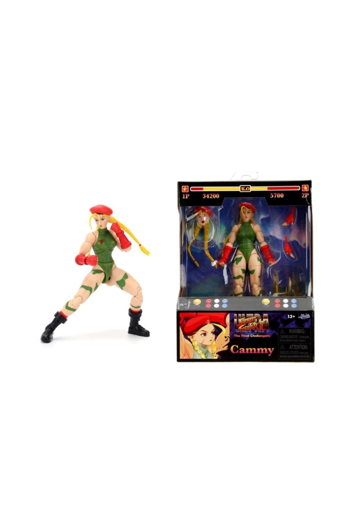 Jada 253252033 Street Fighter II Cammy White Figür