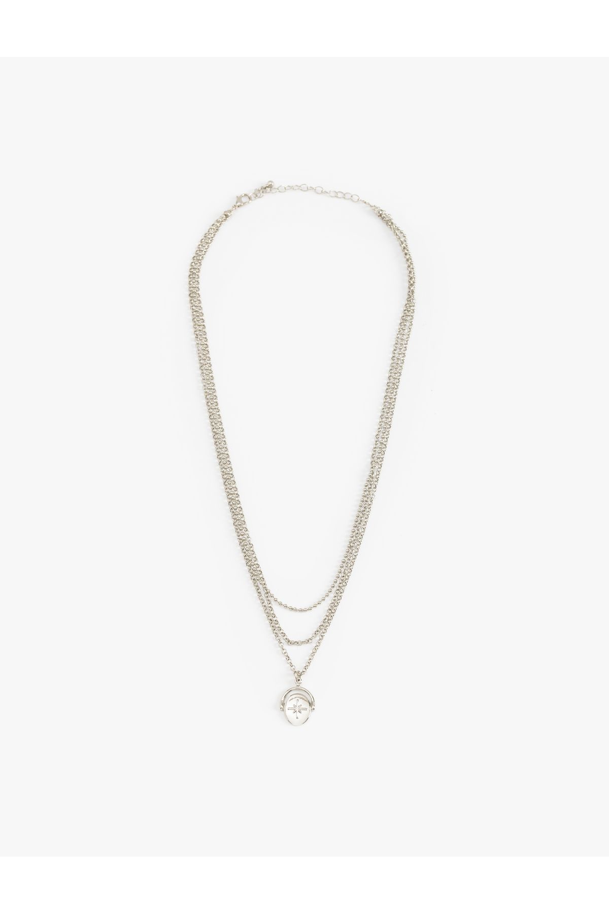 Koton Charm Detaylı 3'lü Zincir Kolye