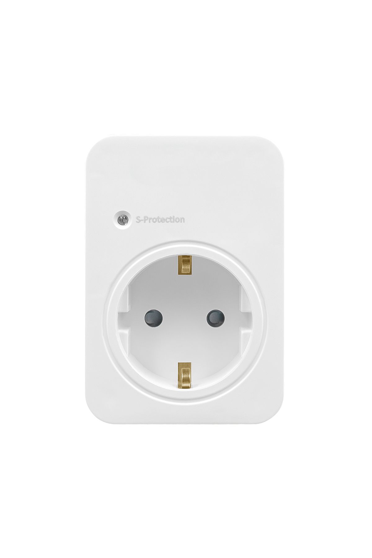Badem10-Current & Surge Protected Single Socket Child Proof Plug with On/Off Button 720 Joule Ip20 3600 W Protection 7