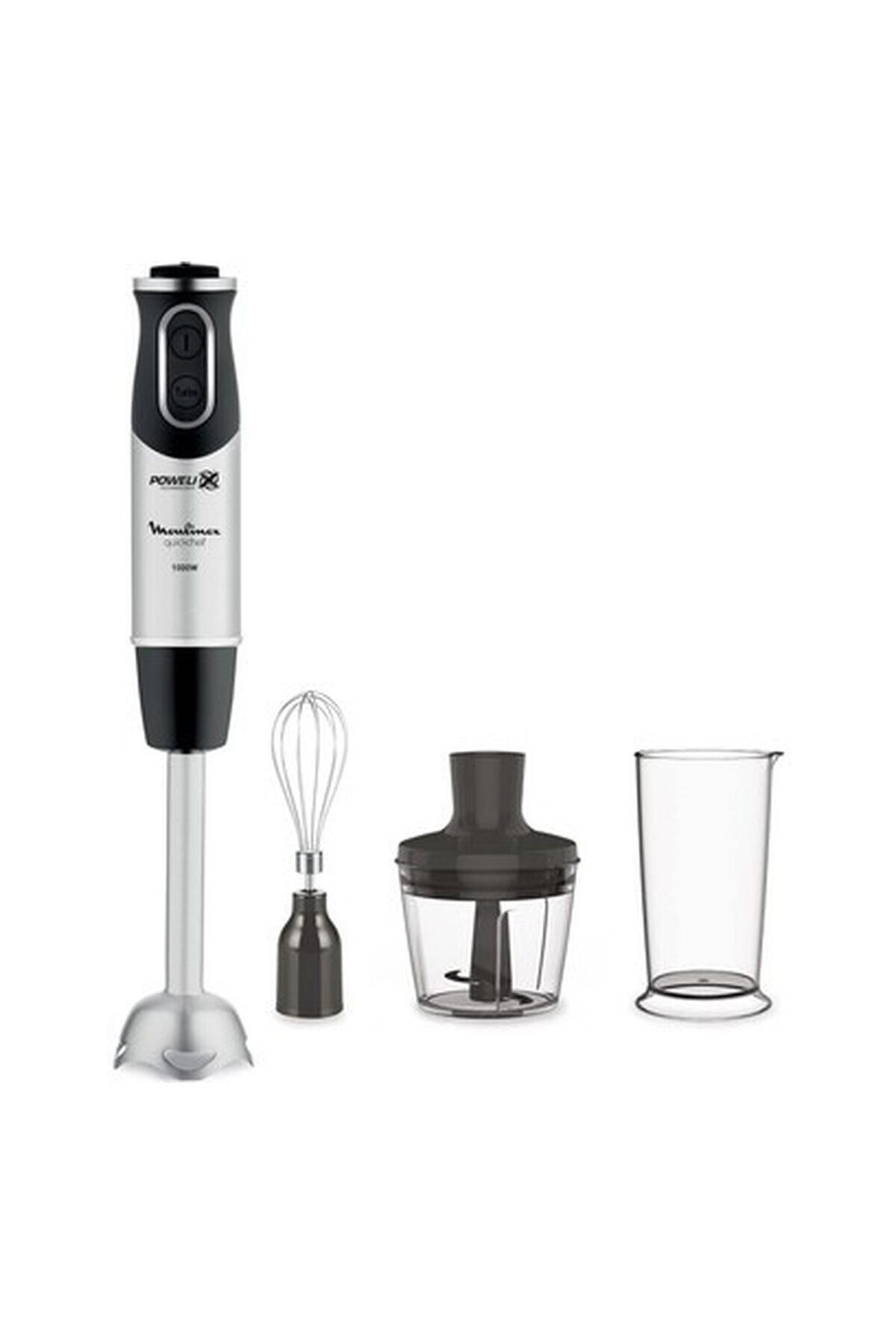 Moulinex DD6558 Quickchef 3'ü 1 Arada Daldırma Blender, 1000 W,powelix Teknolojili 10 Hızlı Mikser